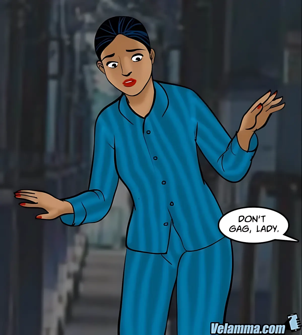 Velamma All Episodes Comics - 68 . Velamma - Episode 68 - Running A Train On Velamma - Page 99