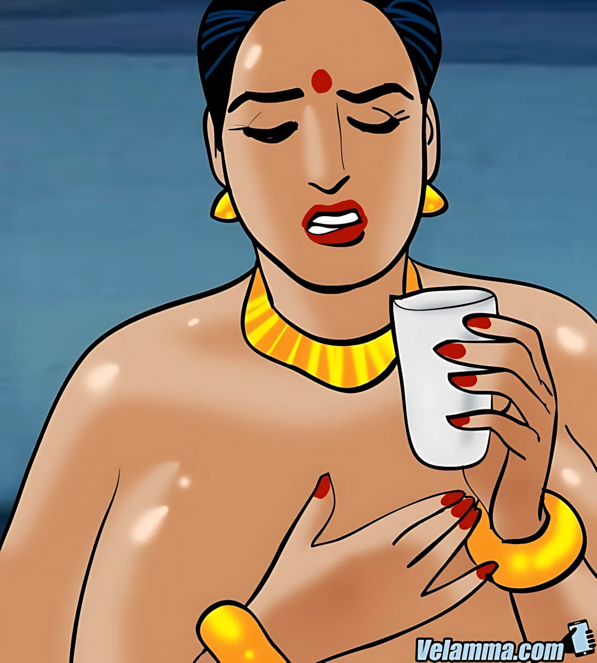 Velamma All Episodes Comics - 68 . Velamma - Episode 68 - Running A Train On Velamma - Page 121
