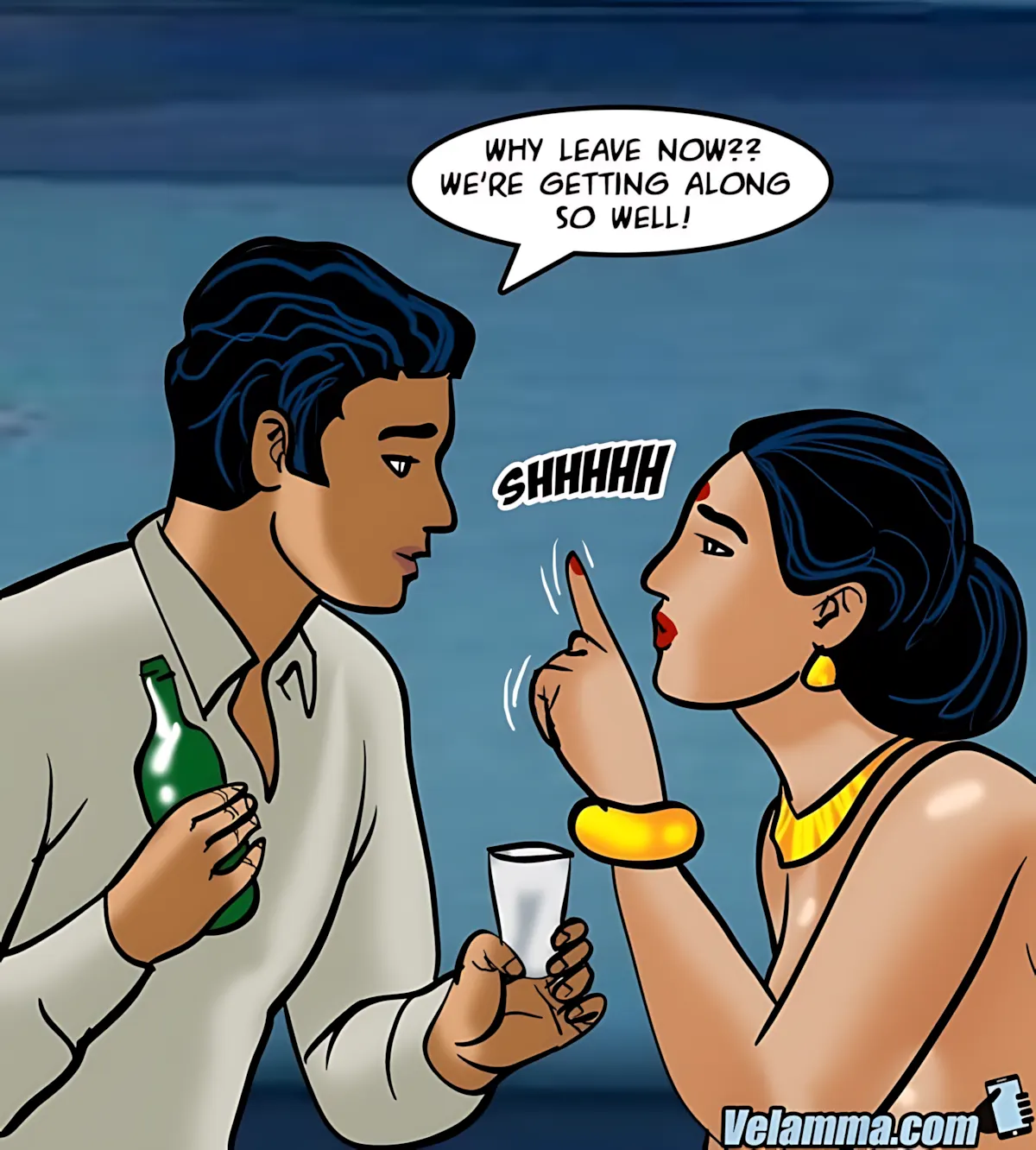 Velamma All Episodes Comics - 68 . Velamma - Episode 68 - Running A Train On Velamma - Page 124