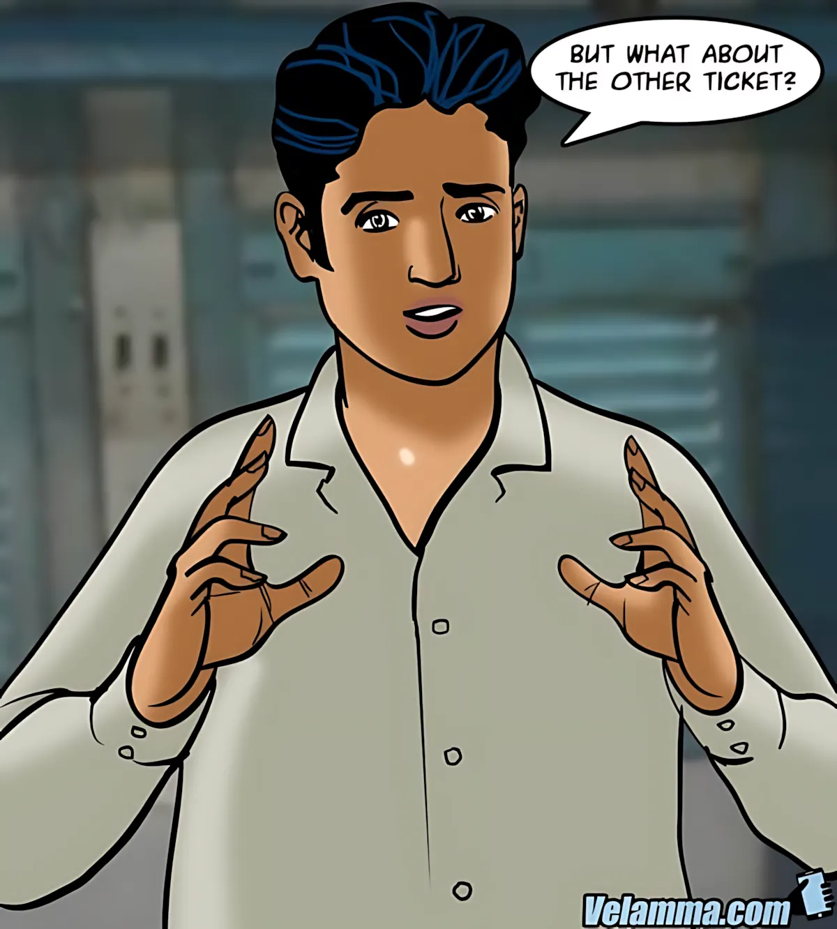 Velamma All Episodes Comics - 68 . Velamma - Episode 68 - Running A Train On Velamma - Page 126
