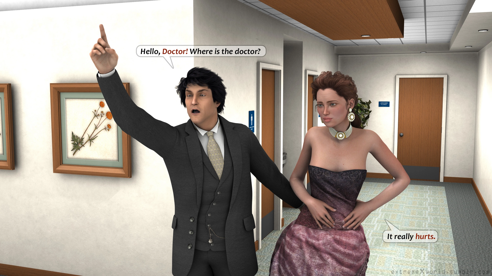 Slutty Baroness Hortense [ExtremeXWorld] - Slutty Baroness Hortense - Page 3