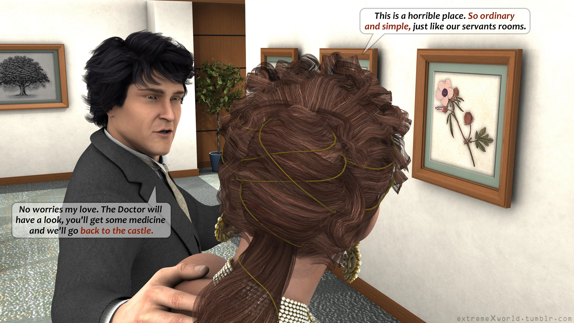 Slutty Baroness Hortense [ExtremeXWorld] - Slutty Baroness Hortense - Page 4