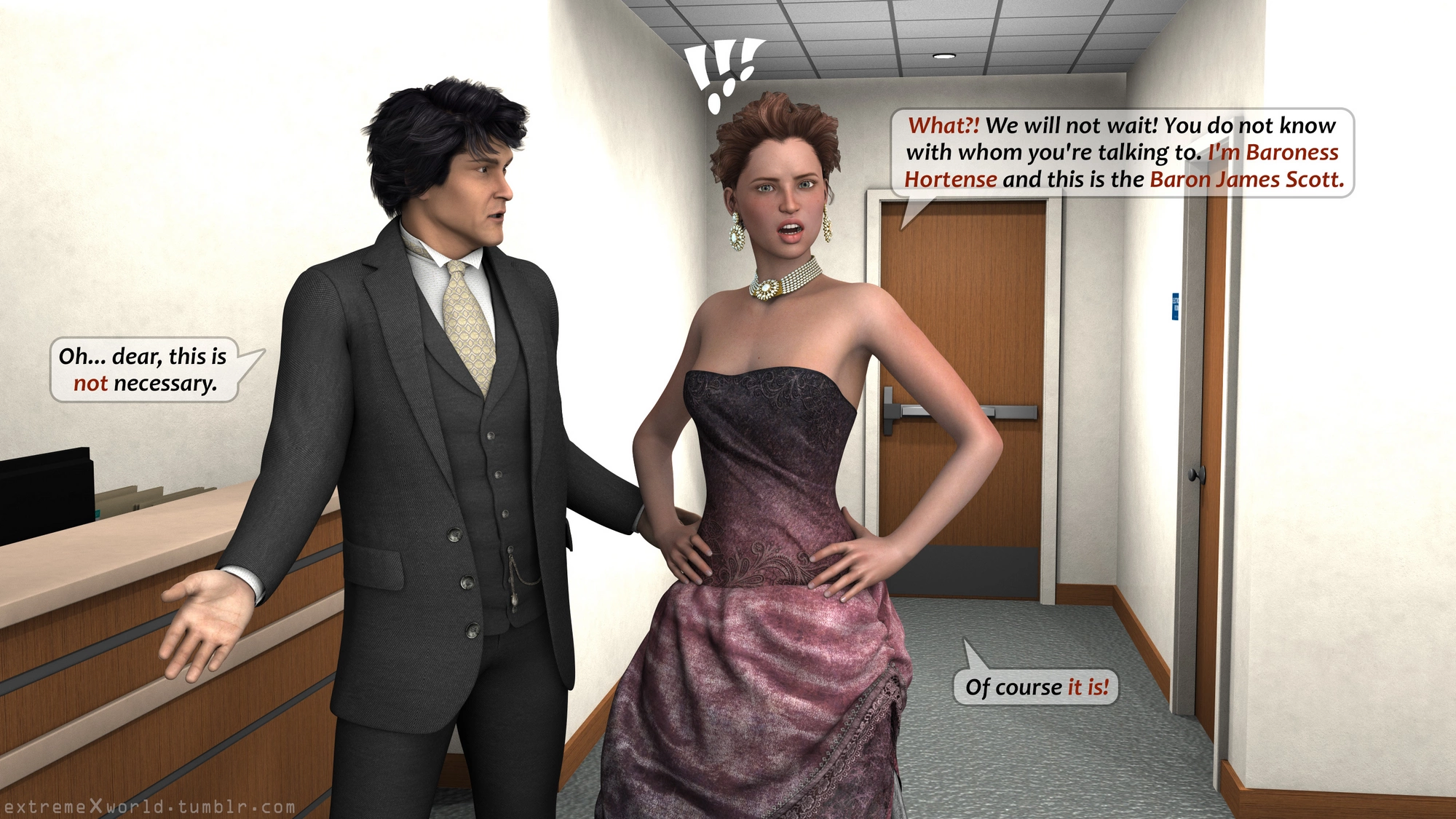 Slutty Baroness Hortense [ExtremeXWorld] - Slutty Baroness Hortense - Page 7