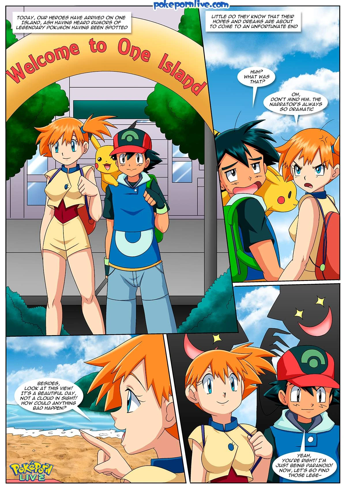 To Catch A Trainer (Pokemon) [Palcomix] - 1 . To Catch A Trainer - (Pokemon) [Palcomix] - Page 2