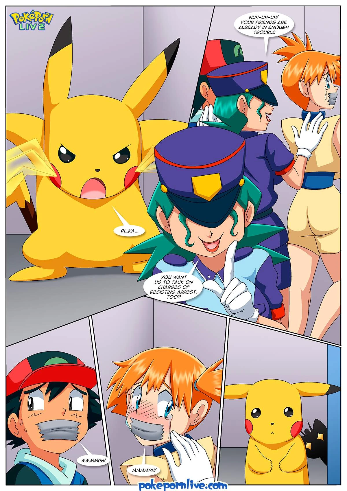 To Catch A Trainer (Pokemon) [Palcomix] - 1 . To Catch A Trainer - (Pokemon) [Palcomix] - Page 4