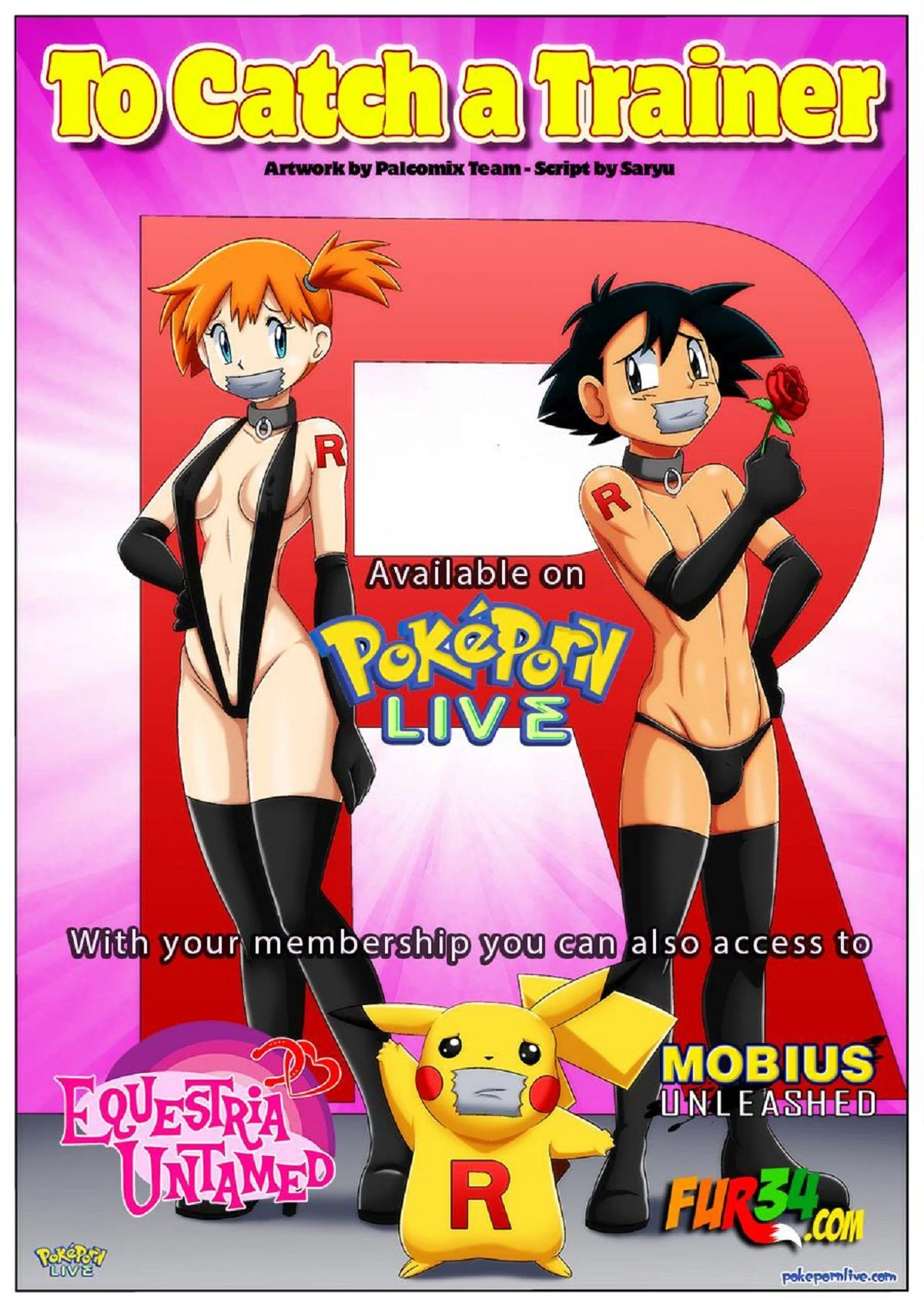 To Catch A Trainer (Pokemon) [Palcomix] - 1 . To Catch A Trainer - (Pokemon) [Palcomix] - Page 23