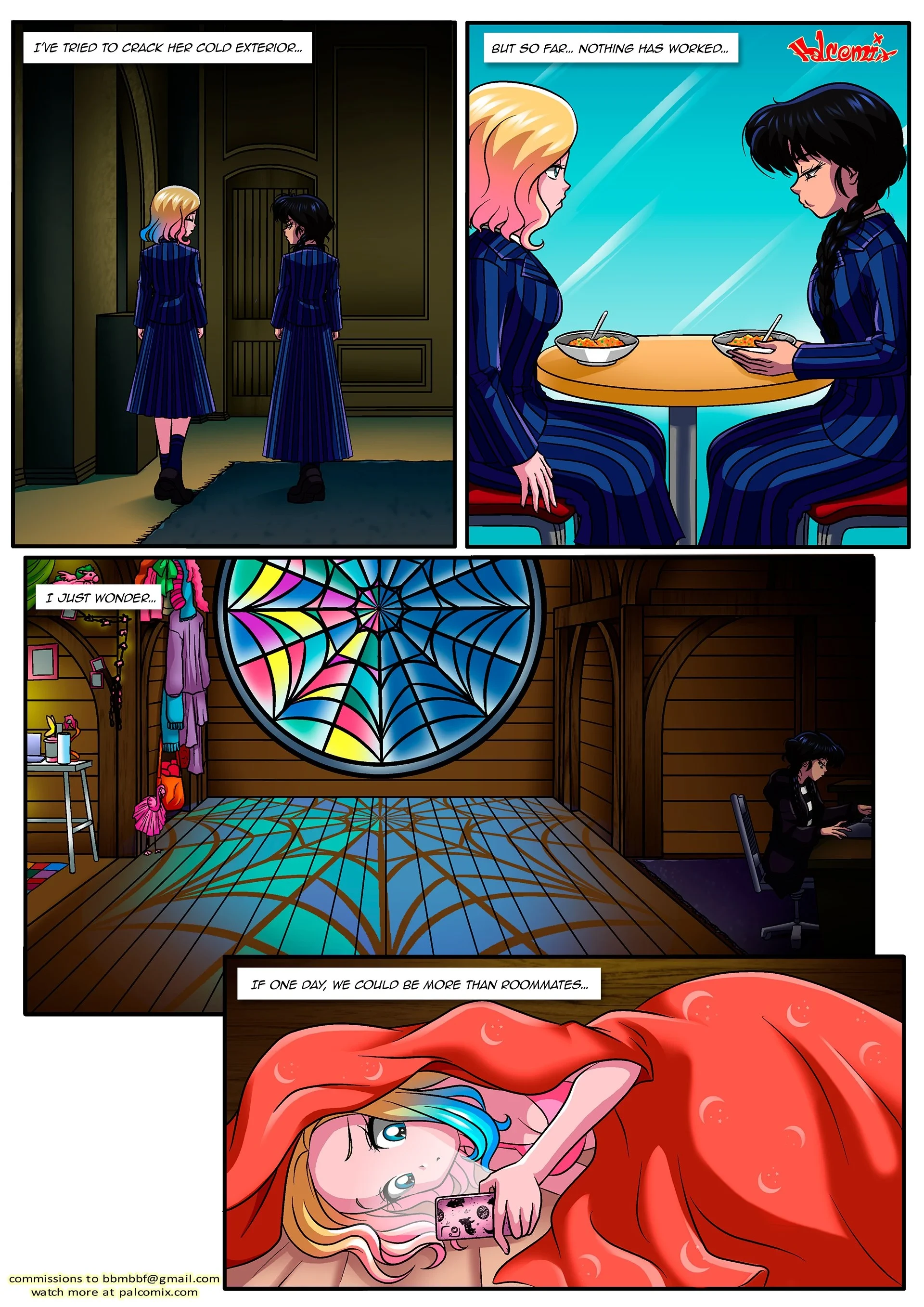 Children Of Woe (Addams Family) [Palcomix] - 1 . Children Of Woe - (Addams Family) [Palcomix] - Page 4