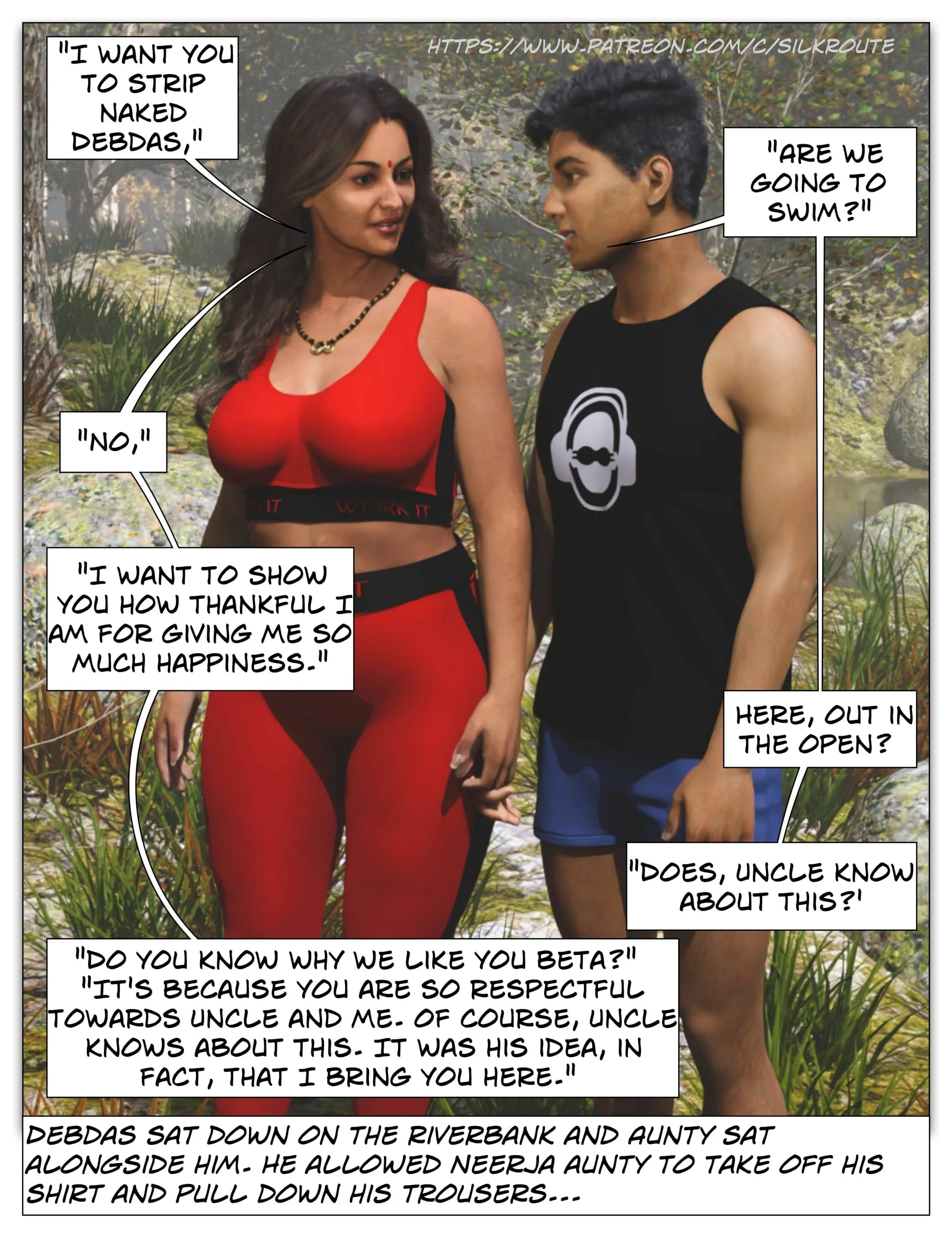 Aunty And Uncle [Ira Raman] - 4 . Aunty And Uncle - Part 4 [Indian Porn] - Page 18
