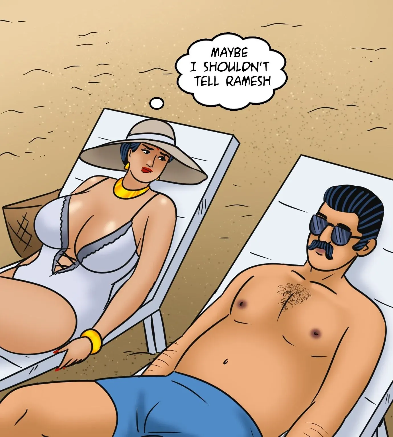 Velamma All Episodes Comics - 122 . Velamma - Episode 122 - Velamma Gets A Tattoo - Page 25