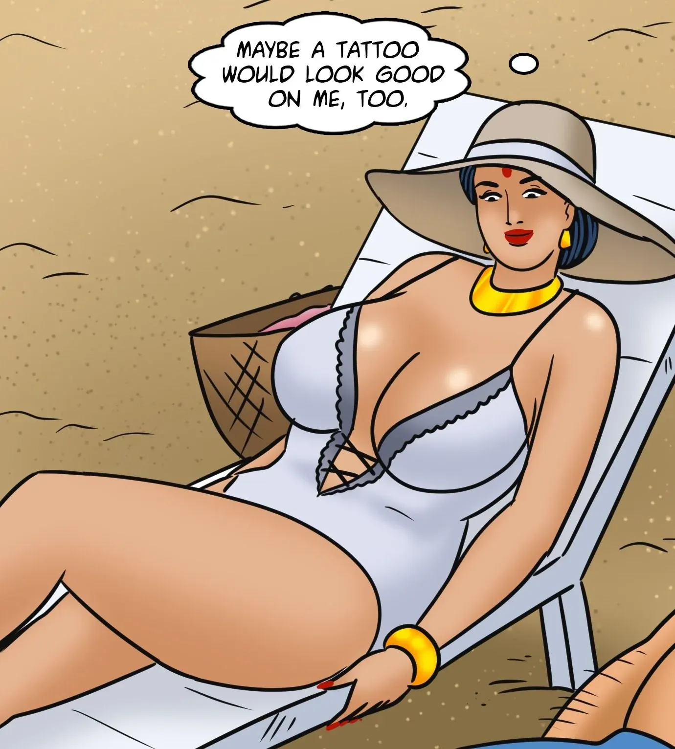 Velamma All Episodes Comics - 122 . Velamma - Episode 122 - Velamma Gets A Tattoo - Page 28