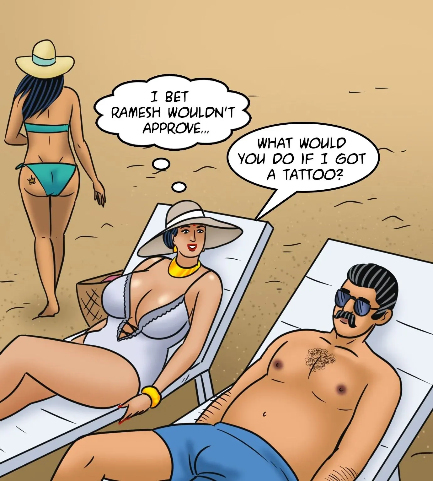 Velamma All Episodes Comics - 122 . Velamma - Episode 122 - Velamma Gets A Tattoo - Page 29