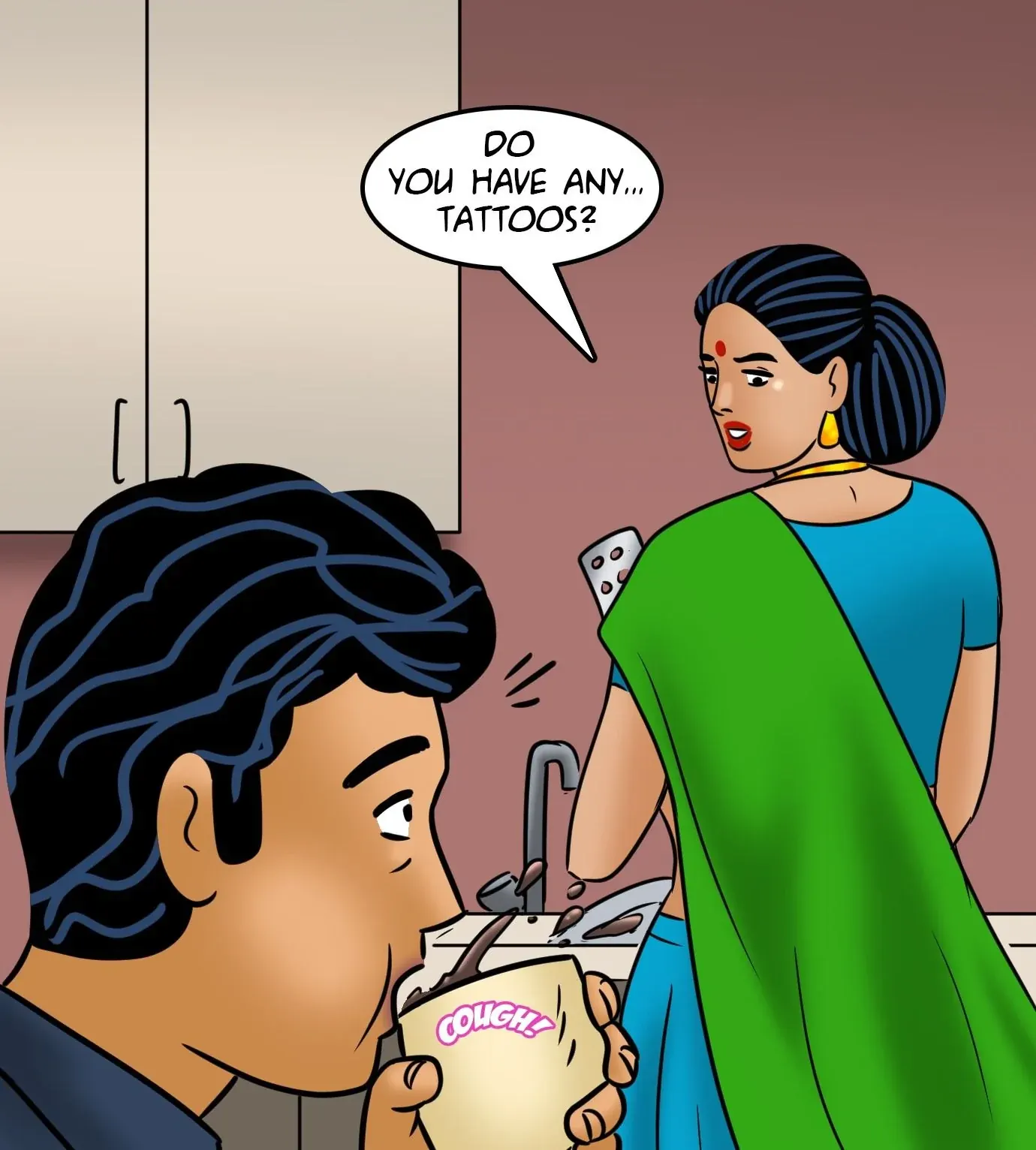 Velamma All Episodes Comics - 122 . Velamma - Episode 122 - Velamma Gets A Tattoo - Page 39