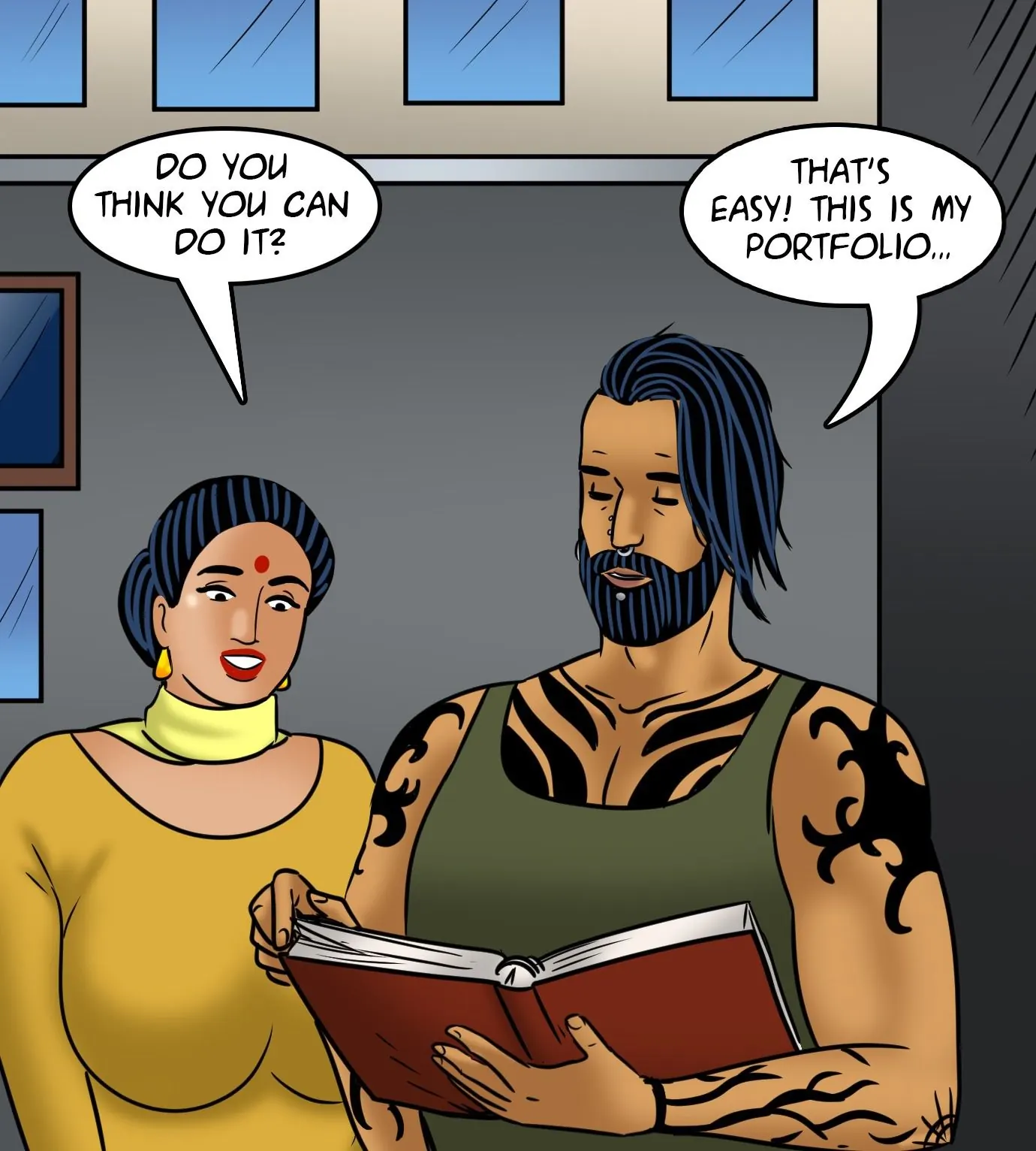 Velamma All Episodes Comics - 122 . Velamma - Episode 122 - Velamma Gets A Tattoo - Page 51