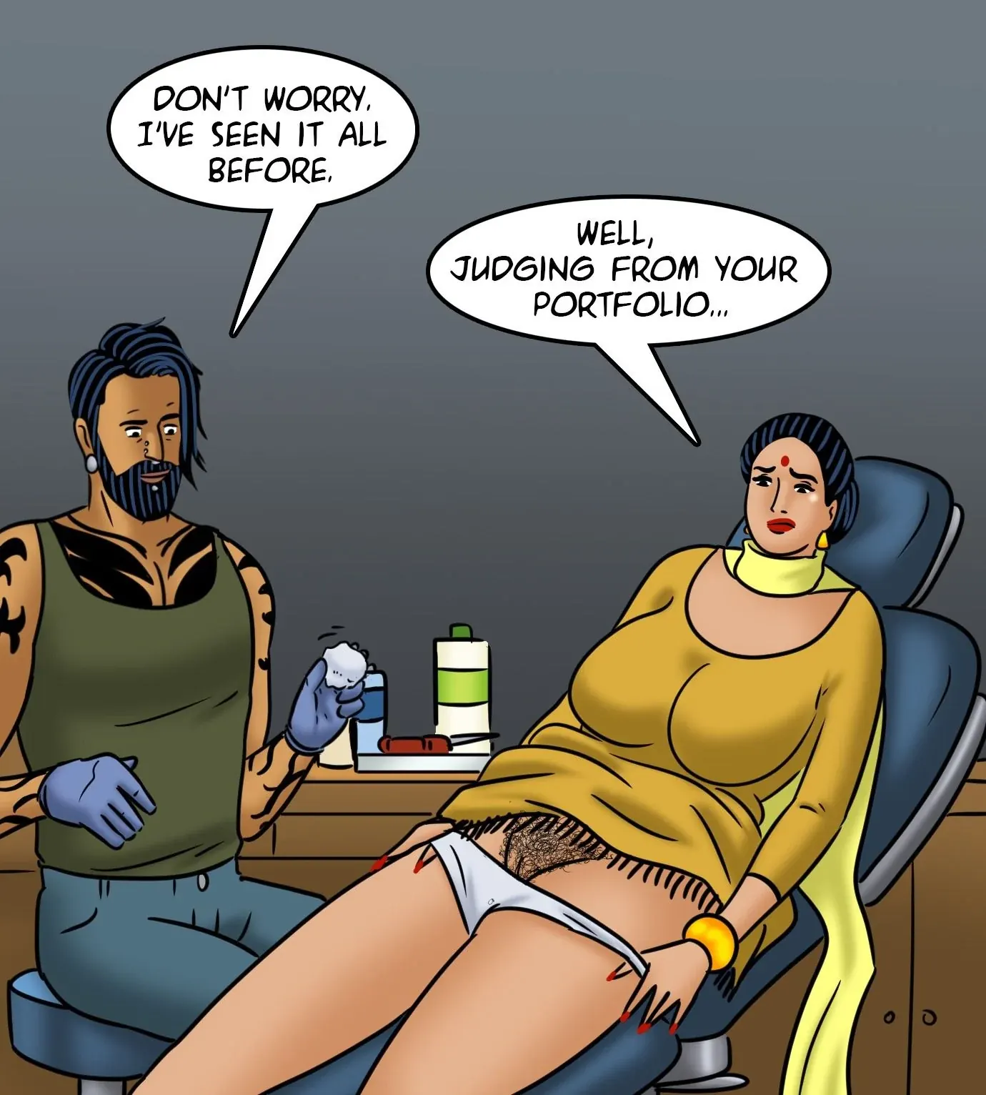 Velamma All Episodes Comics - 122 . Velamma - Episode 122 - Velamma Gets A Tattoo - Page 66