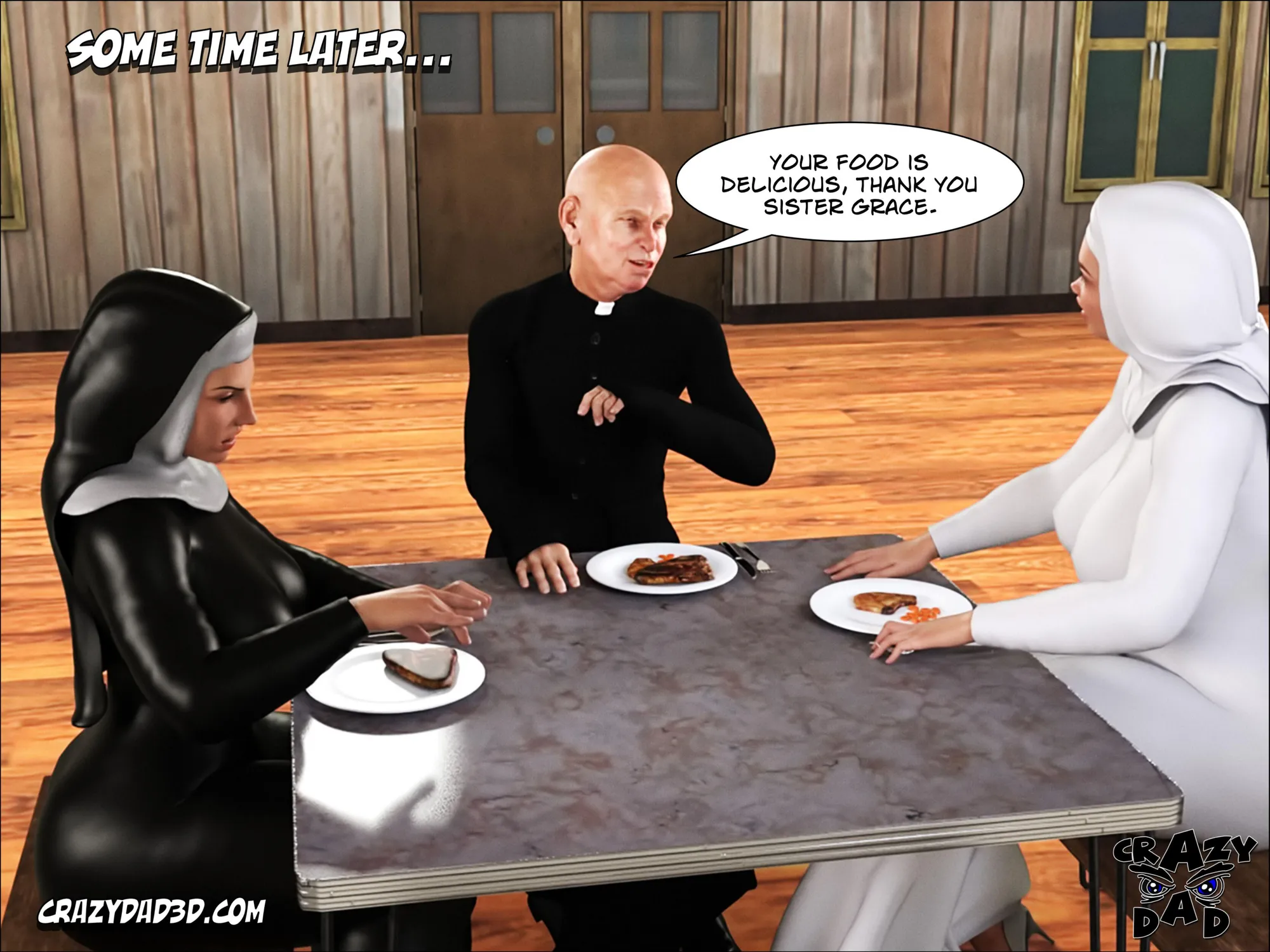 Sister Grace [CrazyDad3D] - 2 . Sister Grace - Chapter 2 [CrazyDad3D] - Page 5