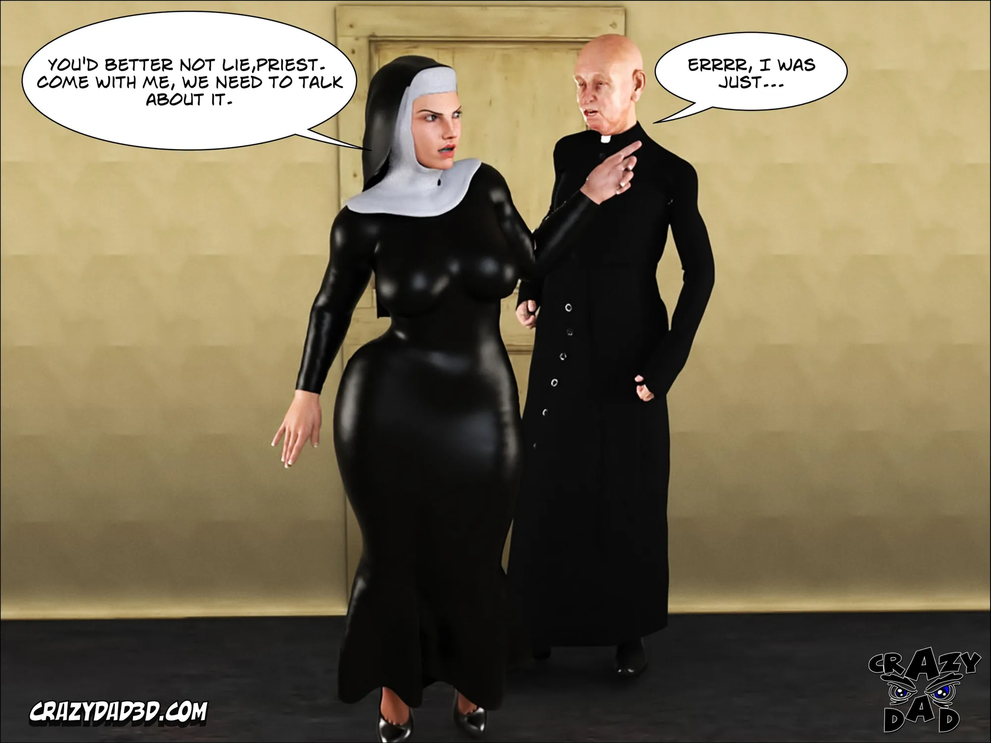 Sister Grace [CrazyDad3D] - 2 . Sister Grace - Chapter 2 [CrazyDad3D] - Page 15