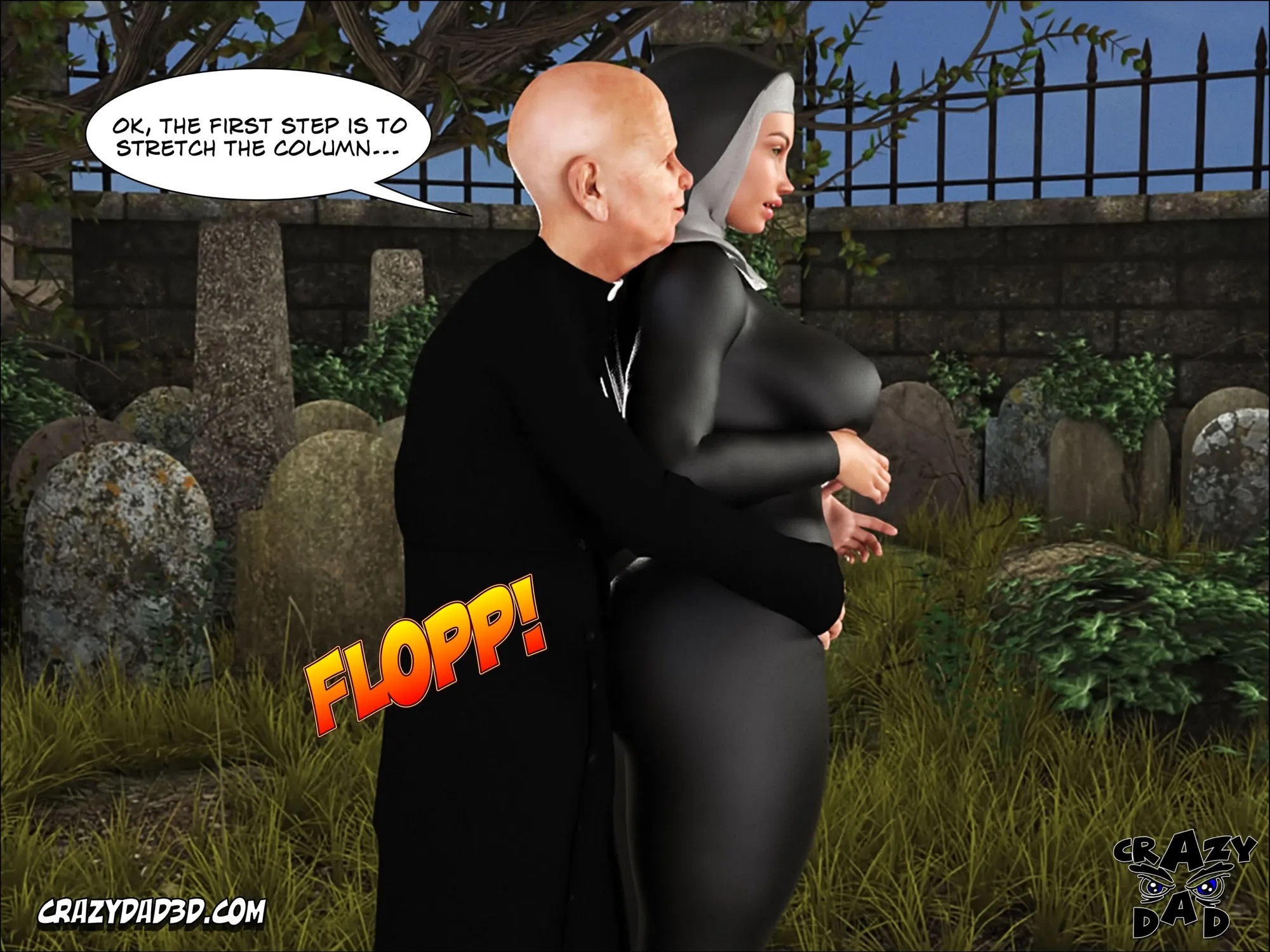 Sister Grace [CrazyDad3D] - 2 . Sister Grace - Chapter 2 [CrazyDad3D] - Page 63