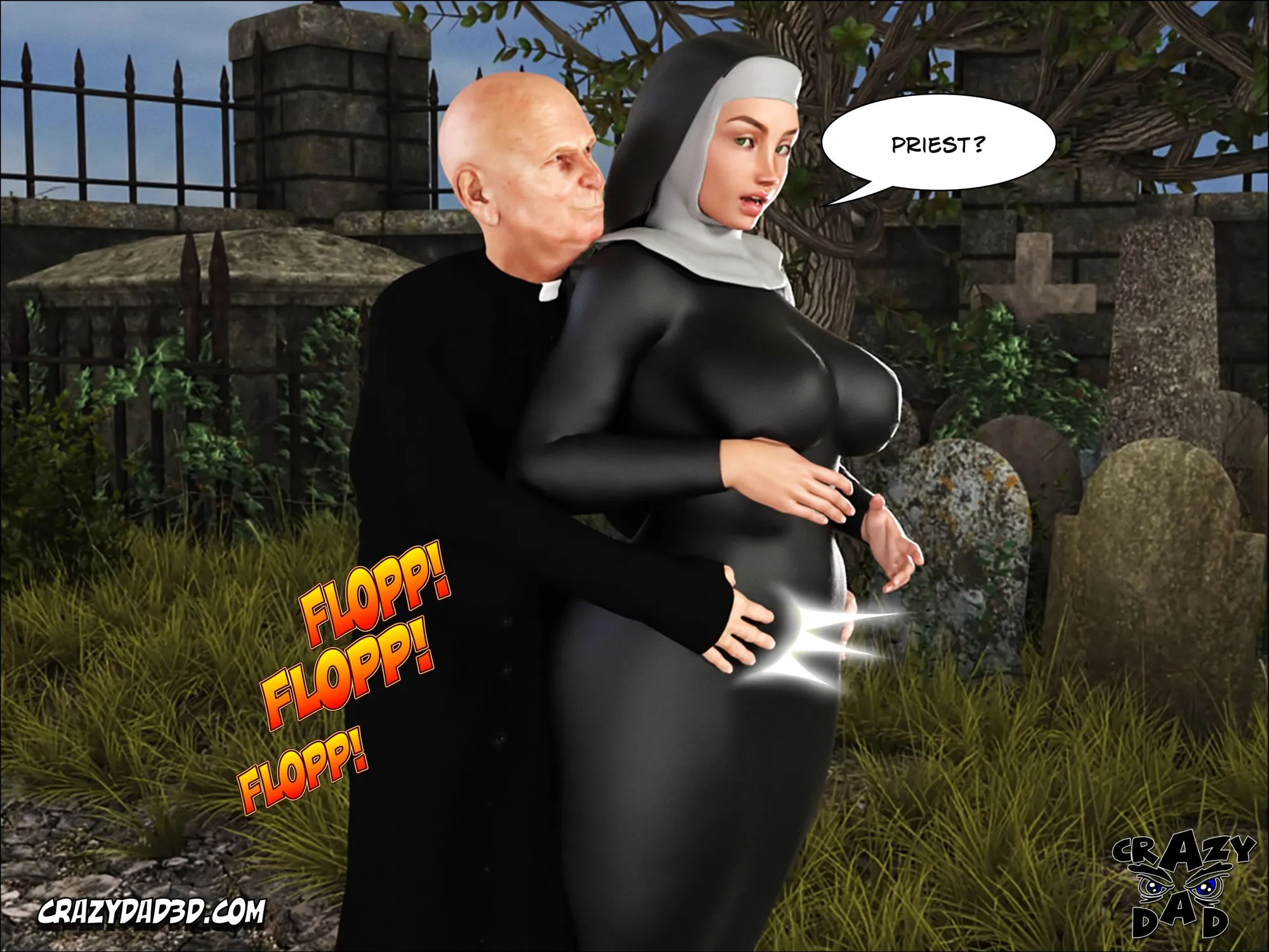 Sister Grace [CrazyDad3D] - 2 . Sister Grace - Chapter 2 [CrazyDad3D] - Page 64