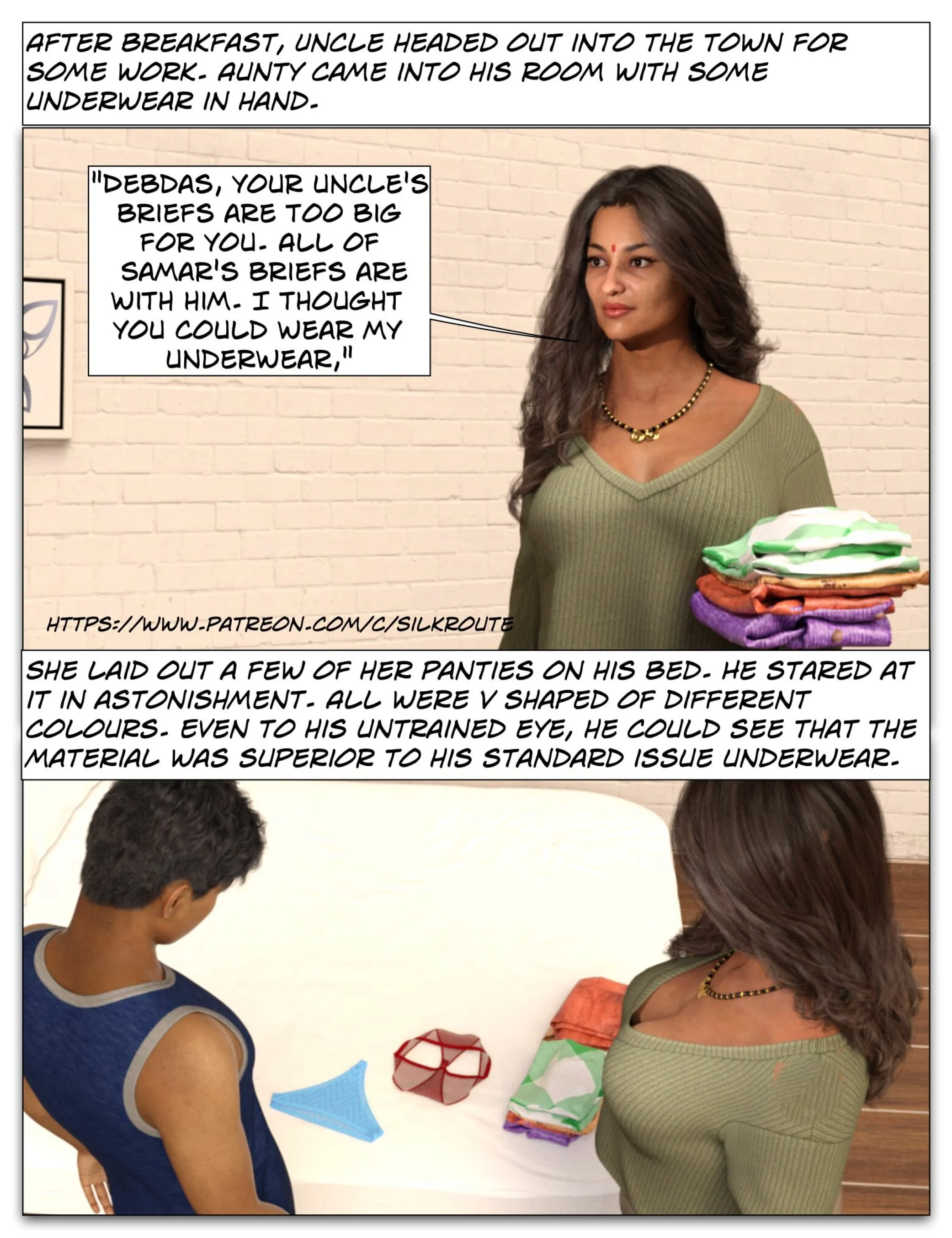 Aunty And Uncle [Ira Raman] - 2 . Aunty And Uncle - Part 2 [Indian Porn] - Page 4