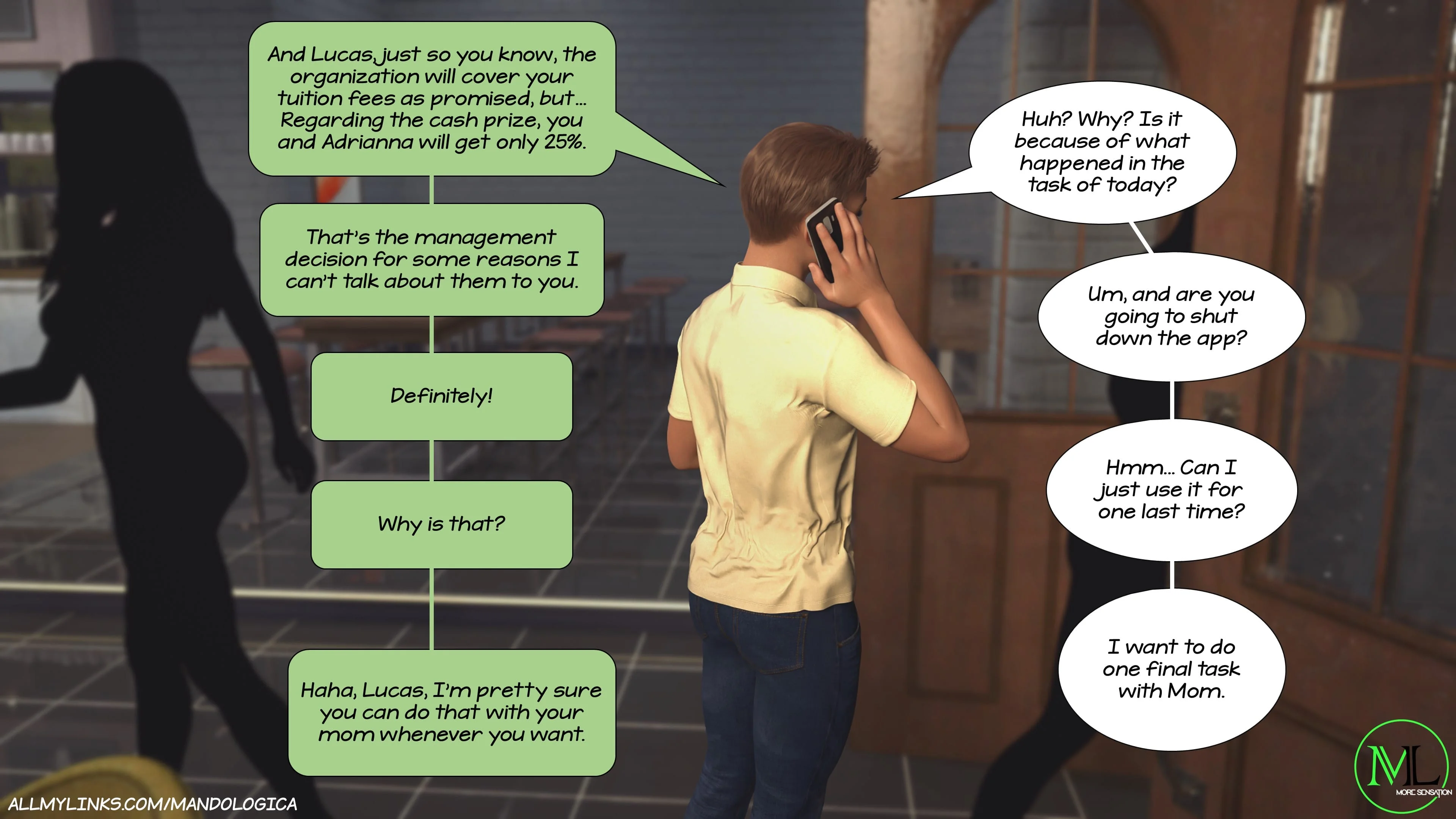 Breaking Boundaries [MandoLogica] - 9 . Breaking Boundaries - Chapter 9 - Page 6