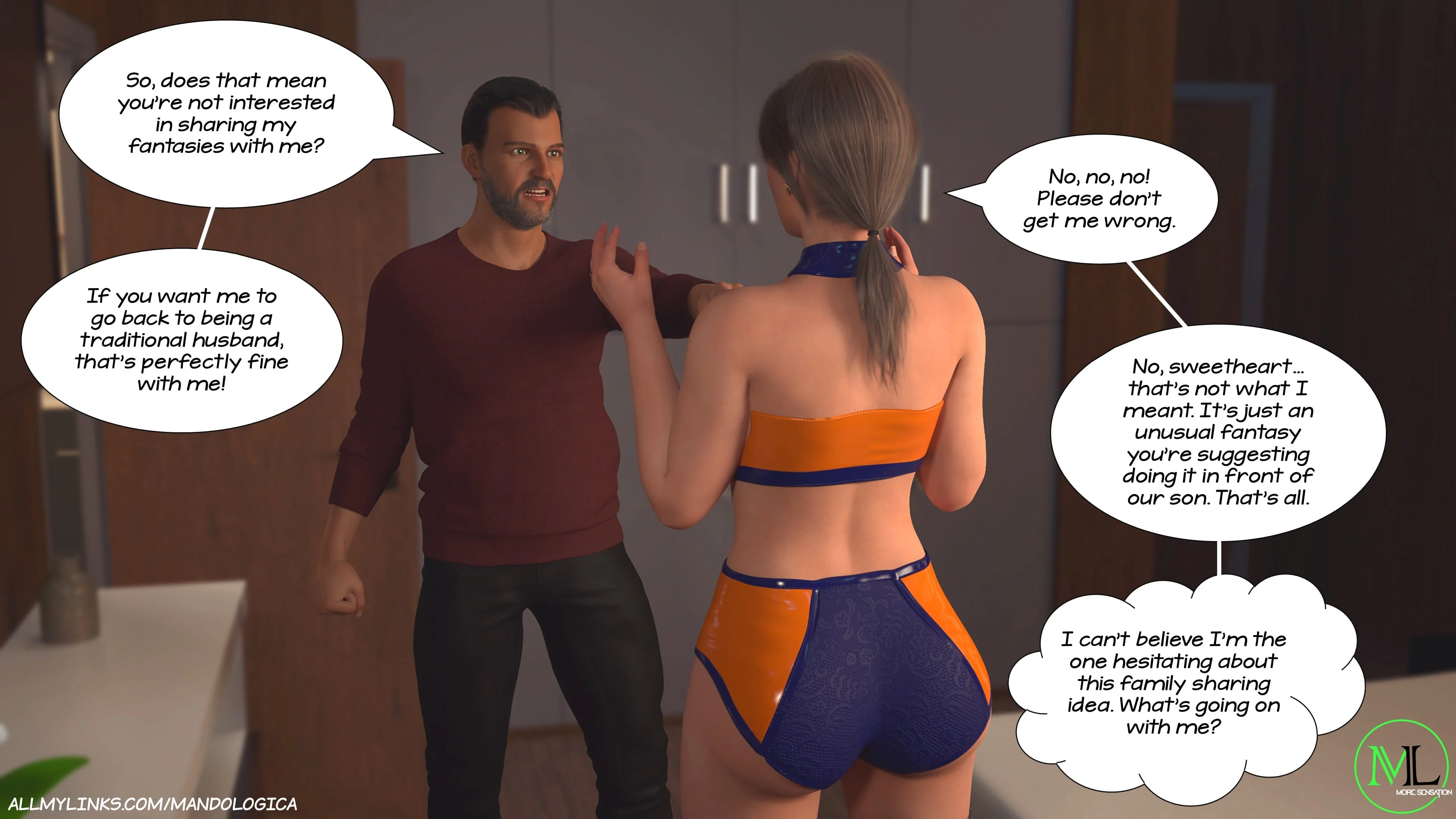 Breaking Boundaries [MandoLogica] - 9 . Breaking Boundaries - Chapter 9 - Page 149