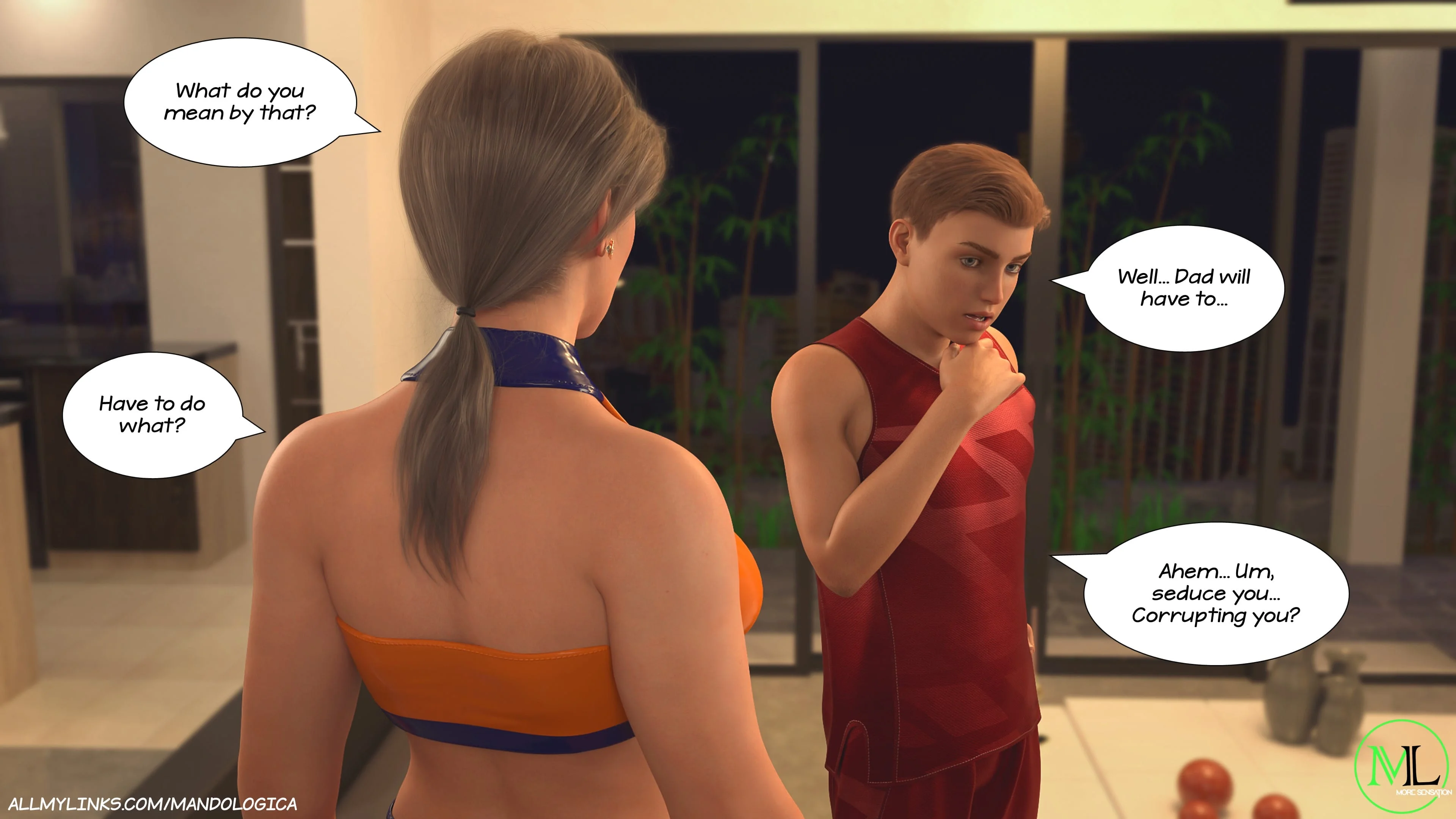 Breaking Boundaries [MandoLogica] - 9 . Breaking Boundaries - Chapter 9 - Page 156