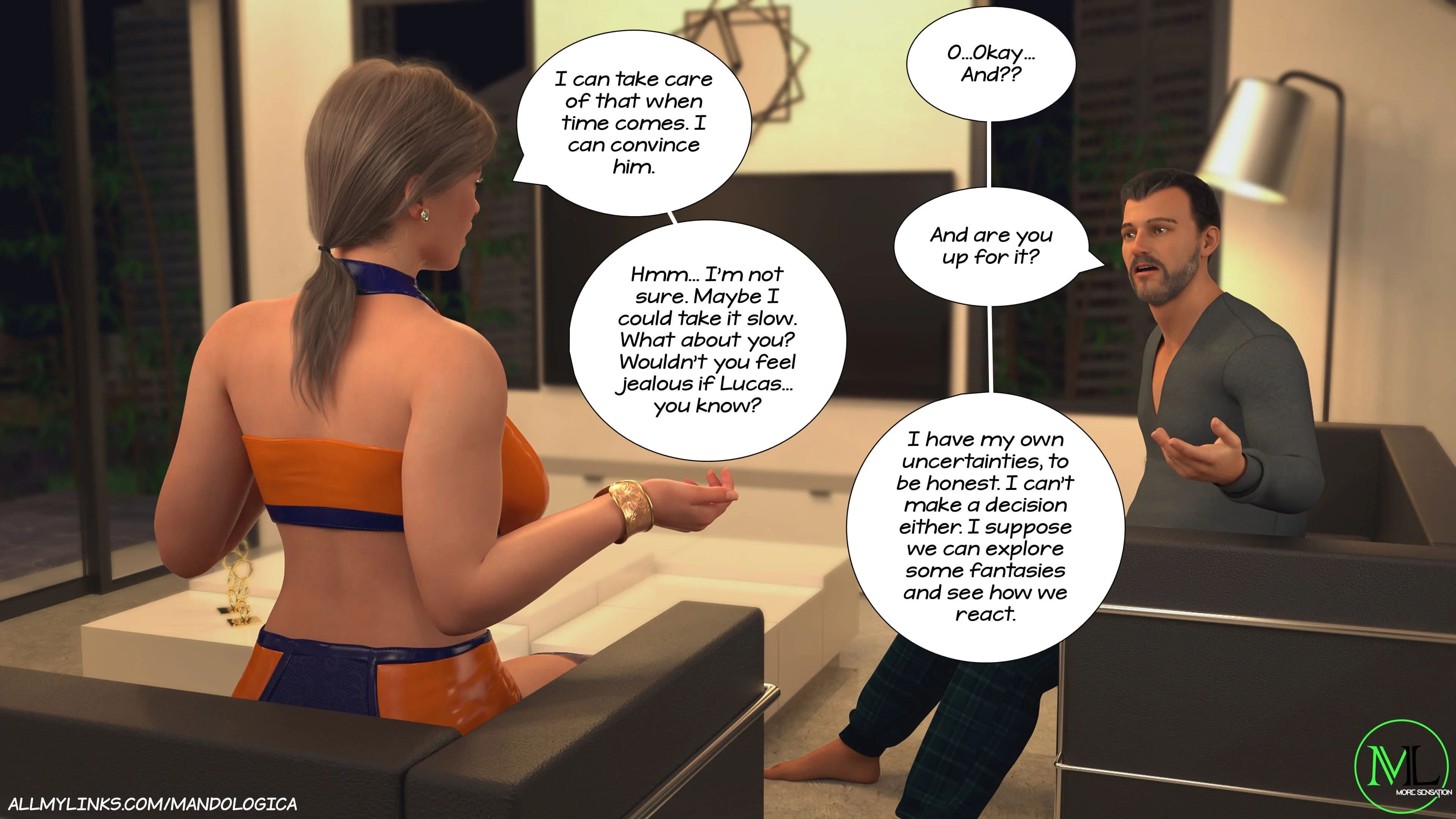 Breaking Boundaries [MandoLogica] - 9 . Breaking Boundaries - Chapter 9 - Page 177