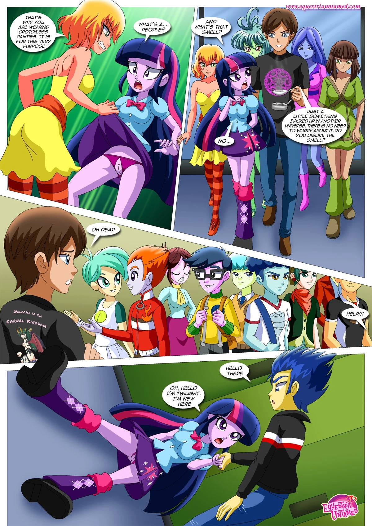 Equestria Girls Unleashed (My Little Pony – Equestria Girls) - 1 . Equestria Girls Unleashed - Chapter 1 (My Little Pony - Equestria Girls) [PalComix] - Page 3