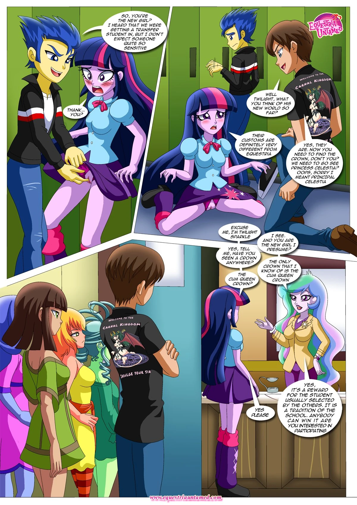 Equestria Girls Unleashed (My Little Pony – Equestria Girls) - 1 . Equestria Girls Unleashed - Chapter 1 (My Little Pony - Equestria Girls) [PalComix] - Page 4