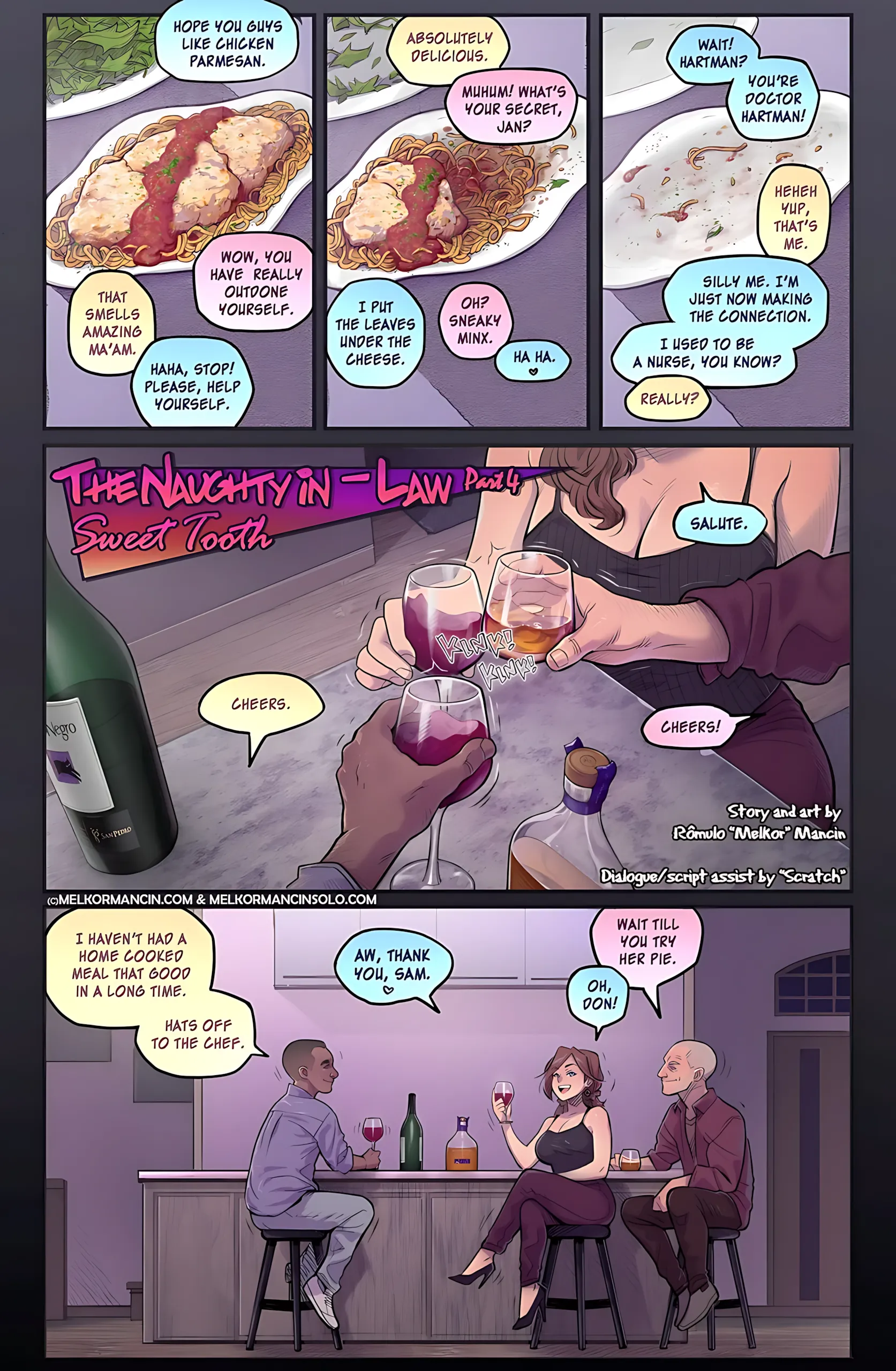 The Naughty In-Law – Family Ties - 4 . The Naughty In-Law - Sweet Tooth - [Romulo Melkor Mancin] - Page 10