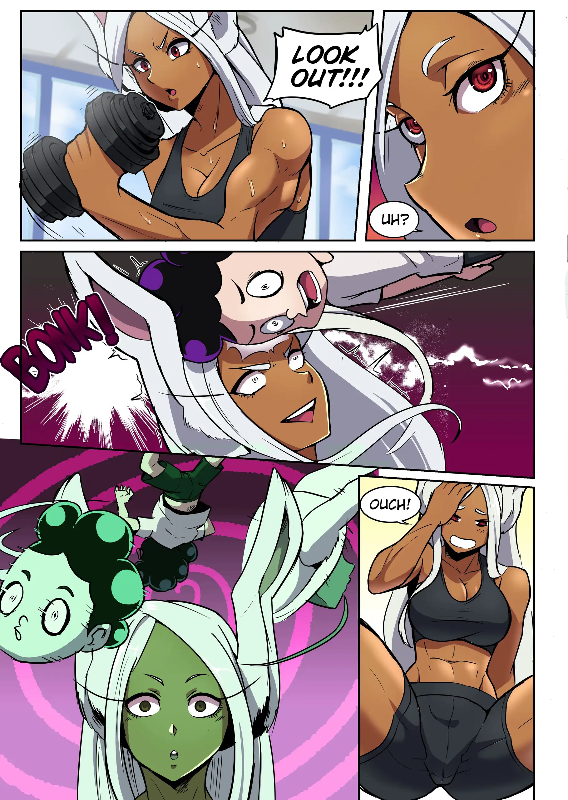 Massive Gains (My Hero Academia) - 1 . Massive Gains - Chapter 1 [TSFSingularity , SugoiHero] - Page 2