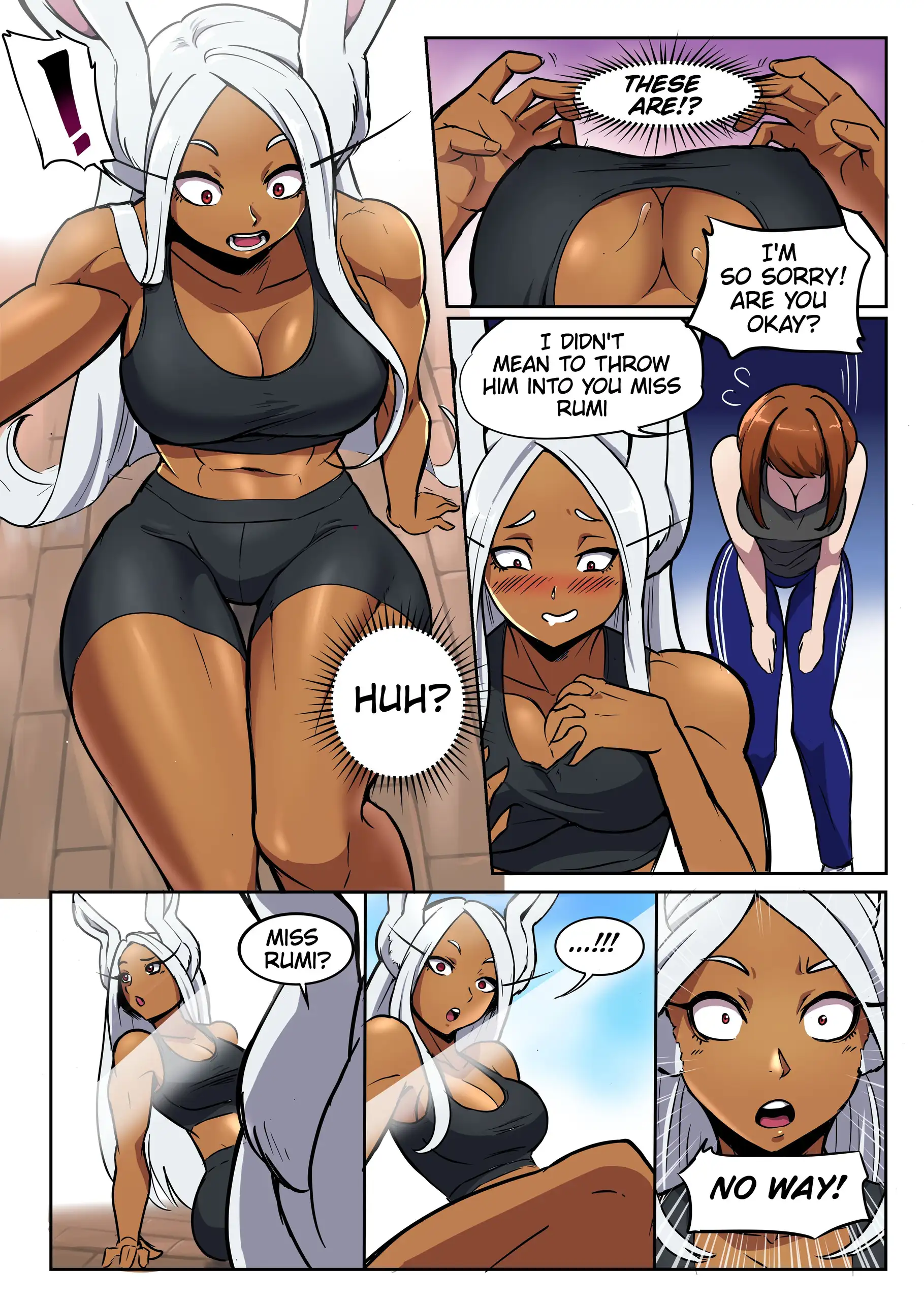 Massive Gains (My Hero Academia) - 1 . Massive Gains - Chapter 1 [TSFSingularity , SugoiHero] - Page 3