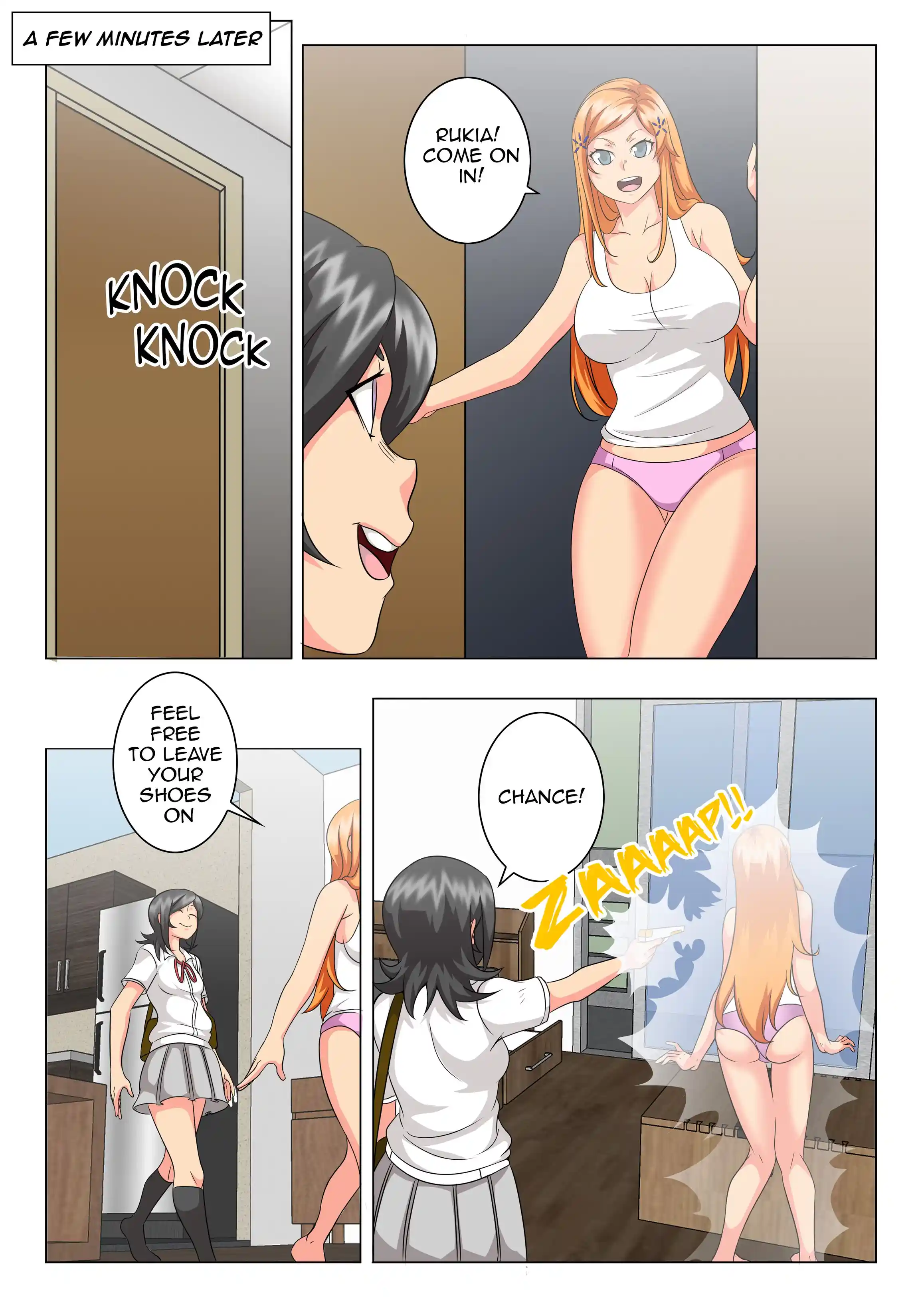 A What If Story (Bleach) - 3 . A What If Story - Chapter 3 (Bleach) [TSFSingularity] - Page 9