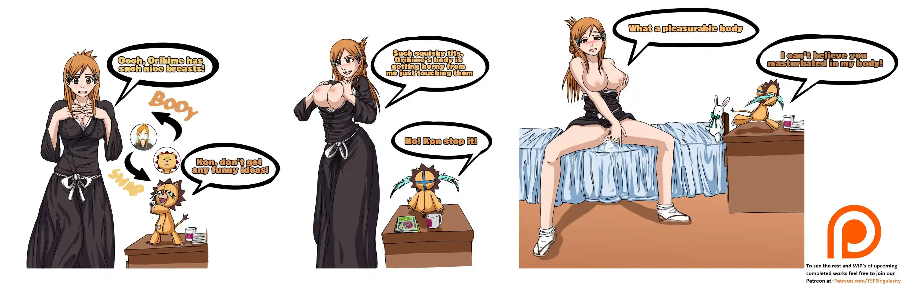 A What If Story (Bleach) - 3 . A What If Story - Chapter 3 (Bleach) [TSFSingularity] - Page 35