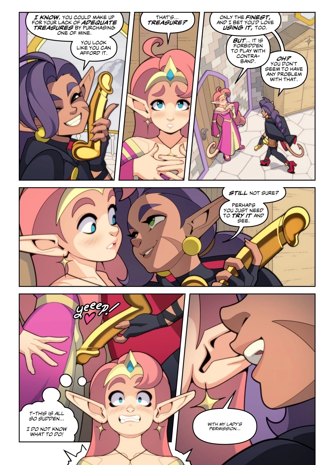 Stellar and Stiletto [Erotibot] - Stellar and Stiletto - Page 18
