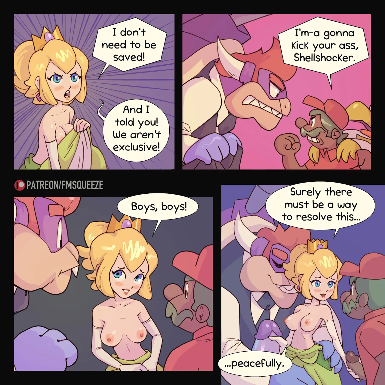 Kiwi’s Big Date- A Gangbang Fit for a Queen [Fmsqueeze] - Kiwi's Big Date- A Gangbang Fit for a Queen - Page 5