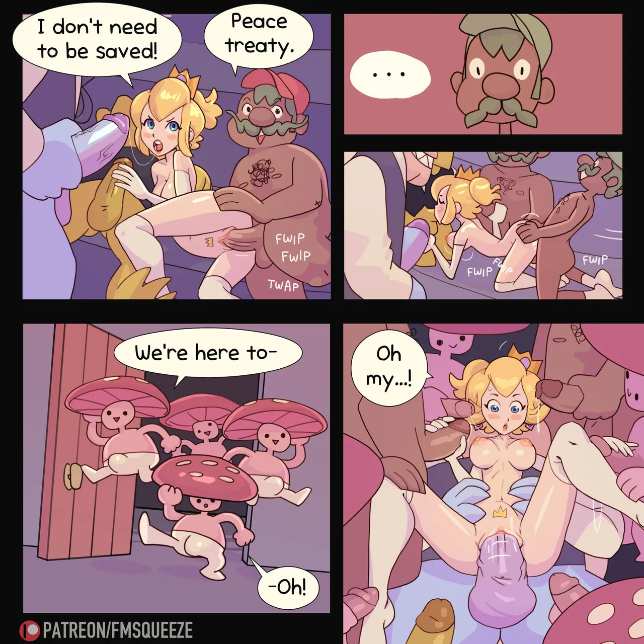 Kiwi’s Big Date- A Gangbang Fit for a Queen [Fmsqueeze] - Kiwi's Big Date- A Gangbang Fit for a Queen - Page 7