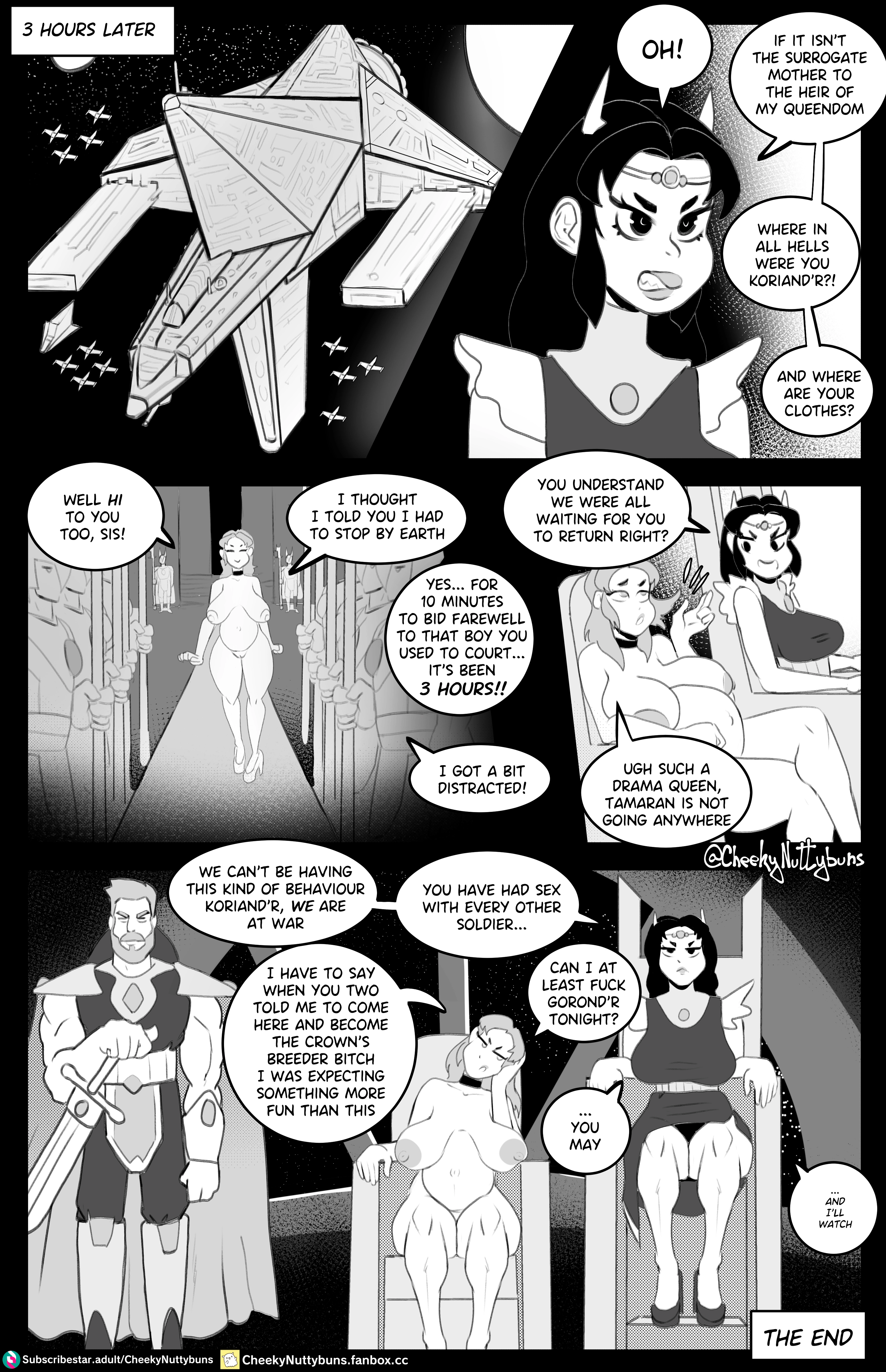 Message From Tamaran [Cheeky Nuttybuns] - Message From Tamaran - Page 21