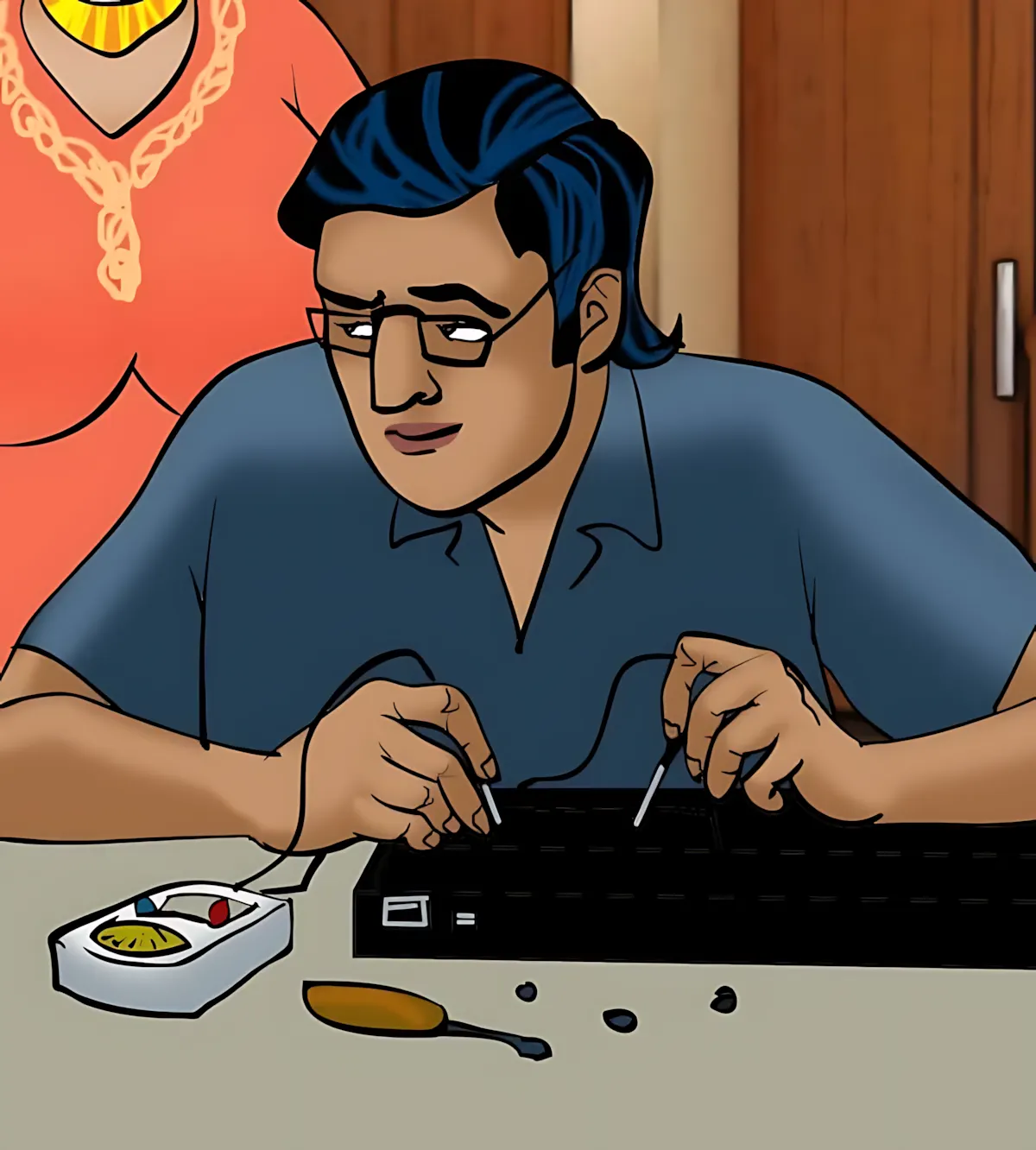 Velamma All Episodes Comics - 78 . Velamma - Episode 78 - Digital Penetration - Page 35