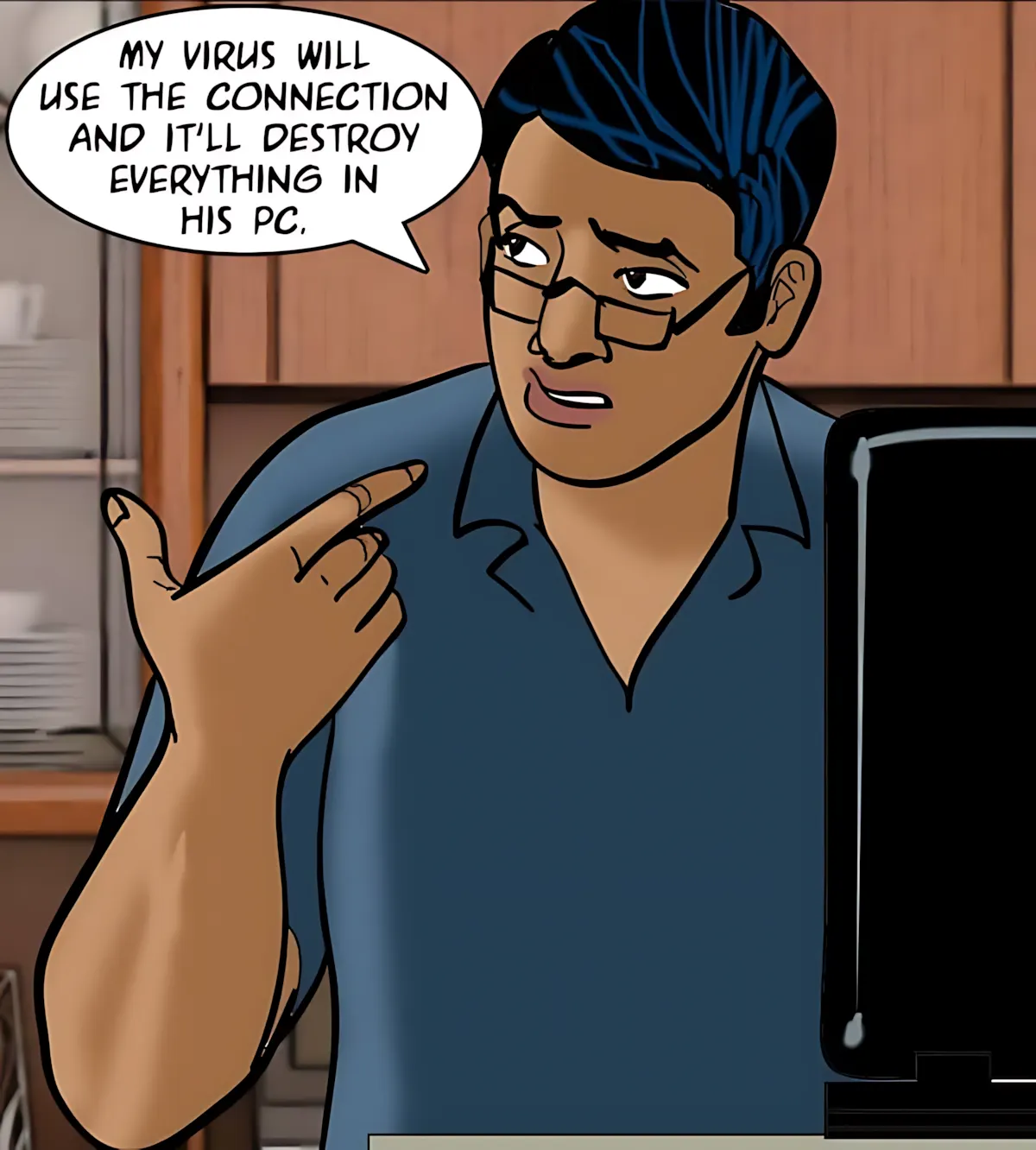Velamma All Episodes Comics - 78 . Velamma - Episode 78 - Digital Penetration - Page 55