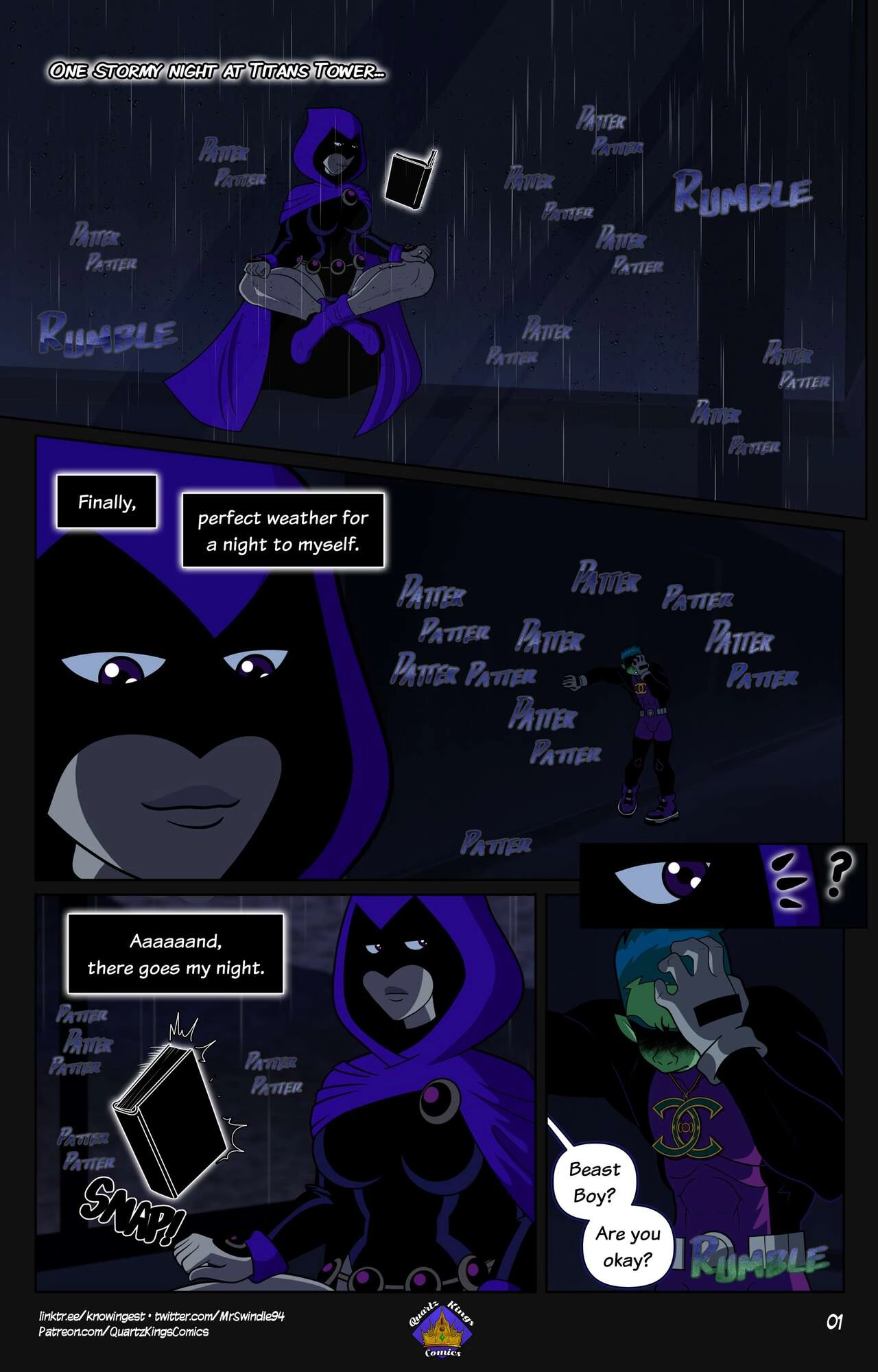 Titans: Primal Urges (Teen Titans) [Unknowingest] - Titans: Primal Urges (Teen Titans) - Page 2