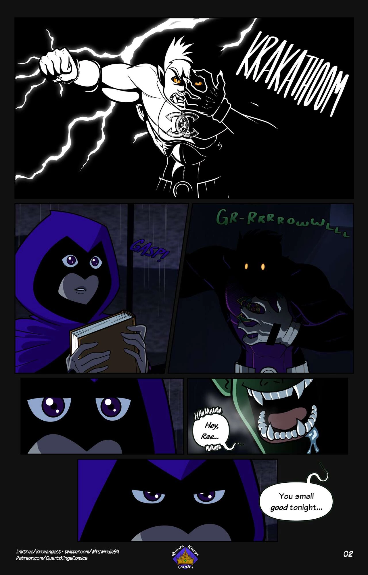 Titans: Primal Urges (Teen Titans) [Unknowingest] - Titans: Primal Urges (Teen Titans) - Page 3