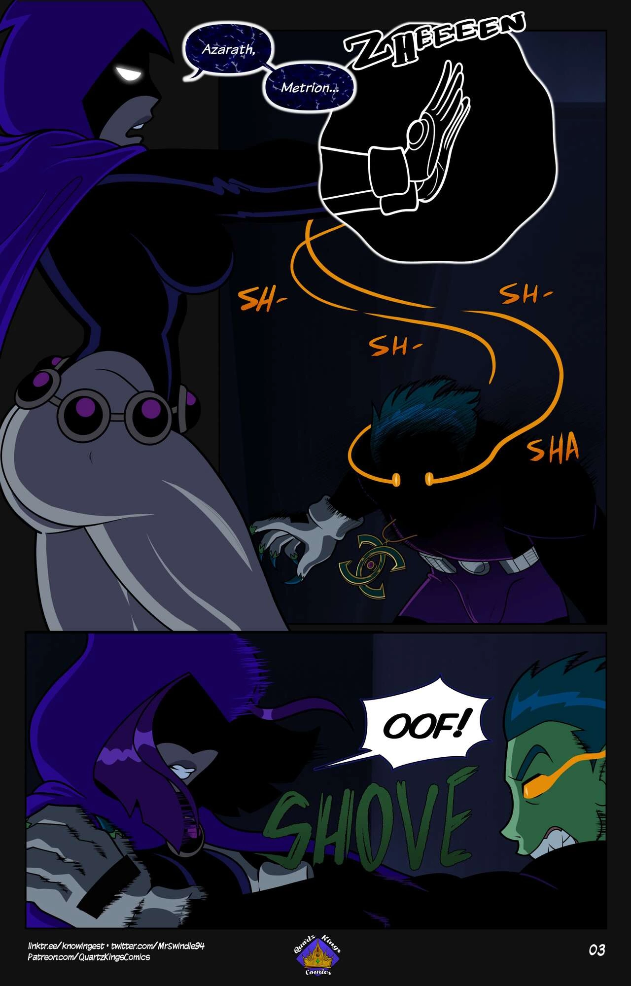 Titans: Primal Urges (Teen Titans) [Unknowingest] - Titans: Primal Urges (Teen Titans) - Page 4