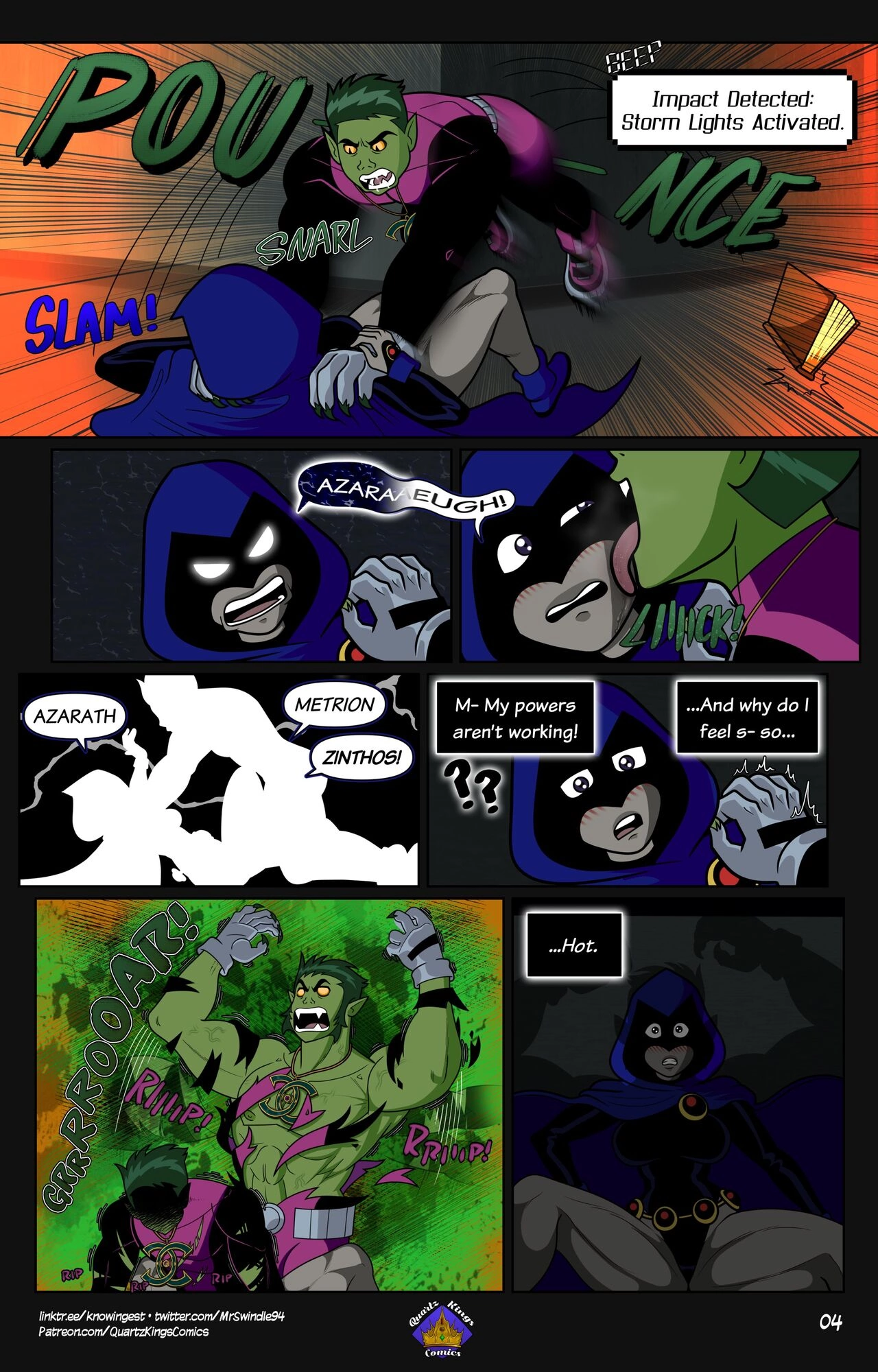 Titans: Primal Urges (Teen Titans) [Unknowingest] - Titans: Primal Urges (Teen Titans) - Page 5