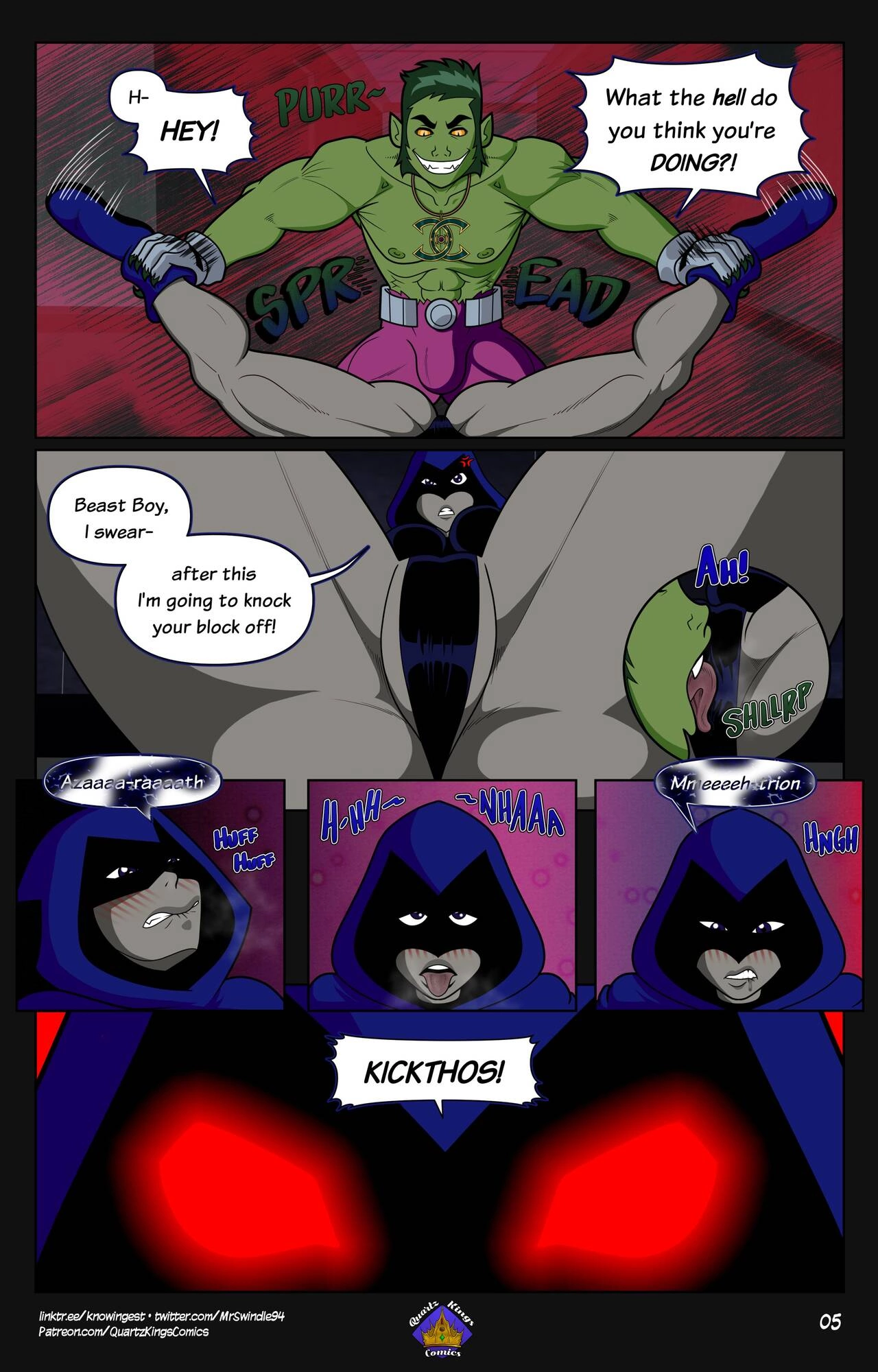 Titans: Primal Urges (Teen Titans) [Unknowingest] - Titans: Primal Urges (Teen Titans) - Page 6