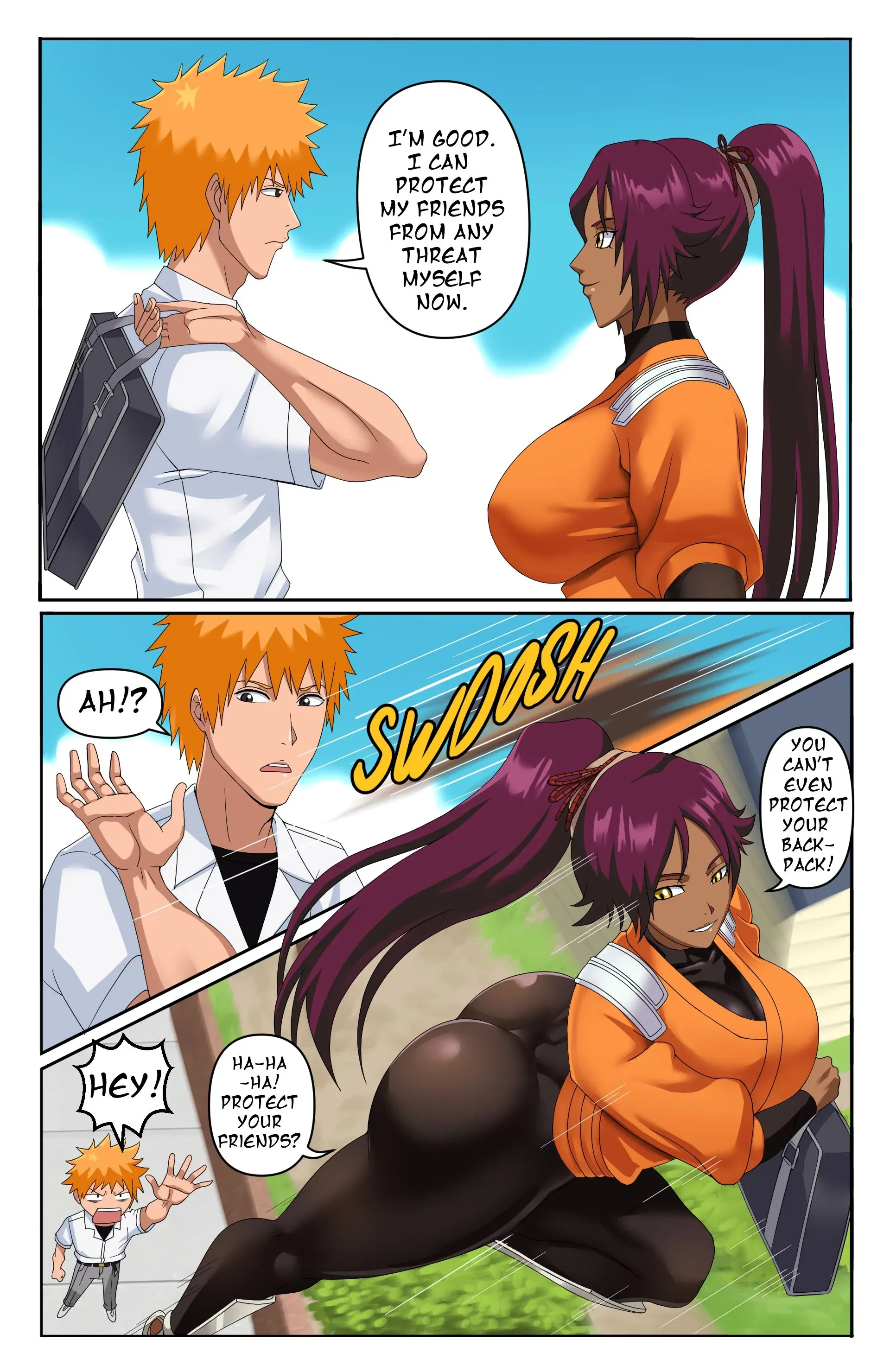 Yoruichi (Bleach) - 1 . Yoruichi - Chapter 1 [Pink Pawg] - Page 2