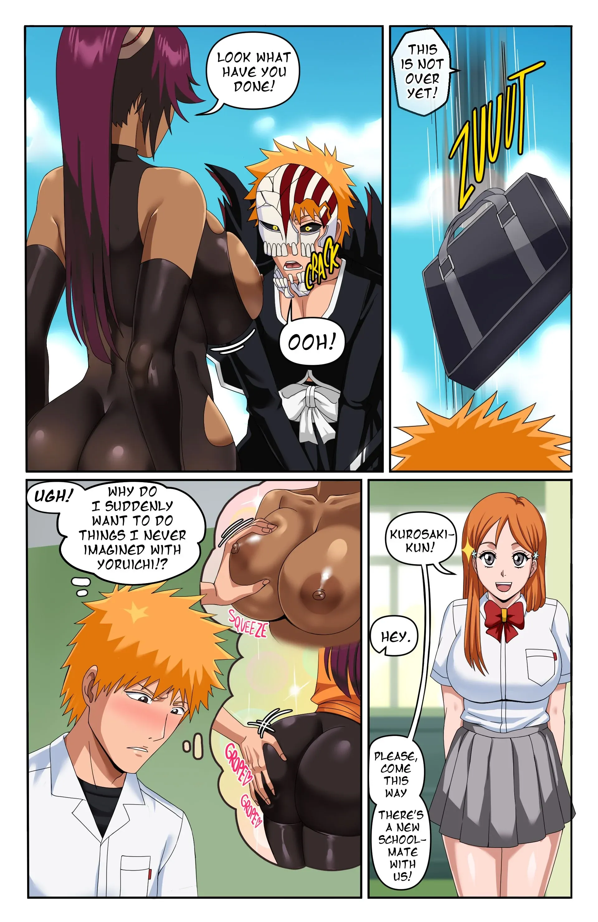 Yoruichi (Bleach) - 1 . Yoruichi - Chapter 1 [Pink Pawg] - Page 4