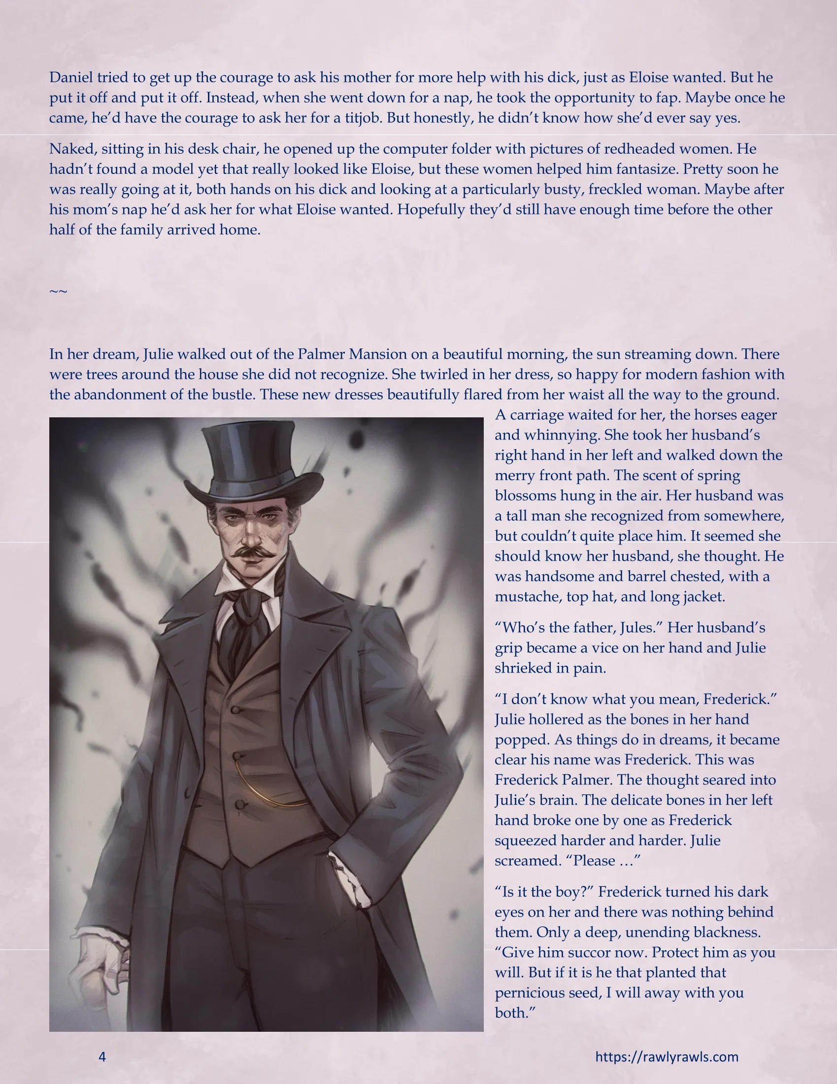 The Haunting Of Palmer Mansion [RawlyRawls] - 3.2 . The Haunting Of Palmer Mansion - Chapter 3 Part 2 [TenderMindd ] - Page 4