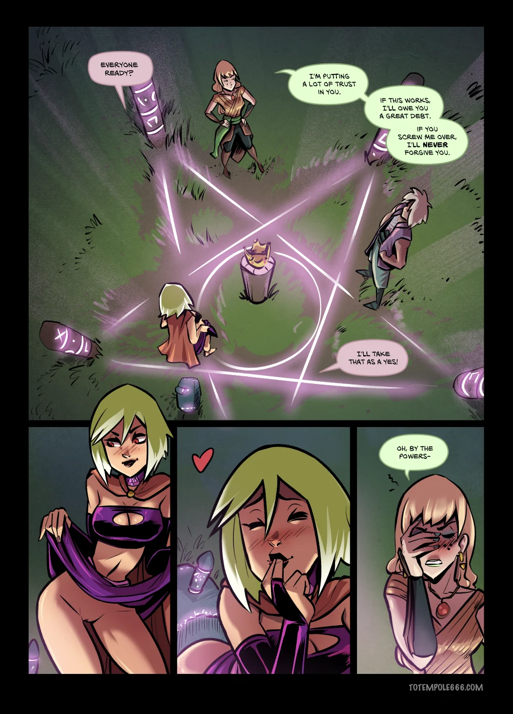 The Cummoner - 29 . The Cummoner - Double Teamed - Chapter 29 [Totempole] - Page 38