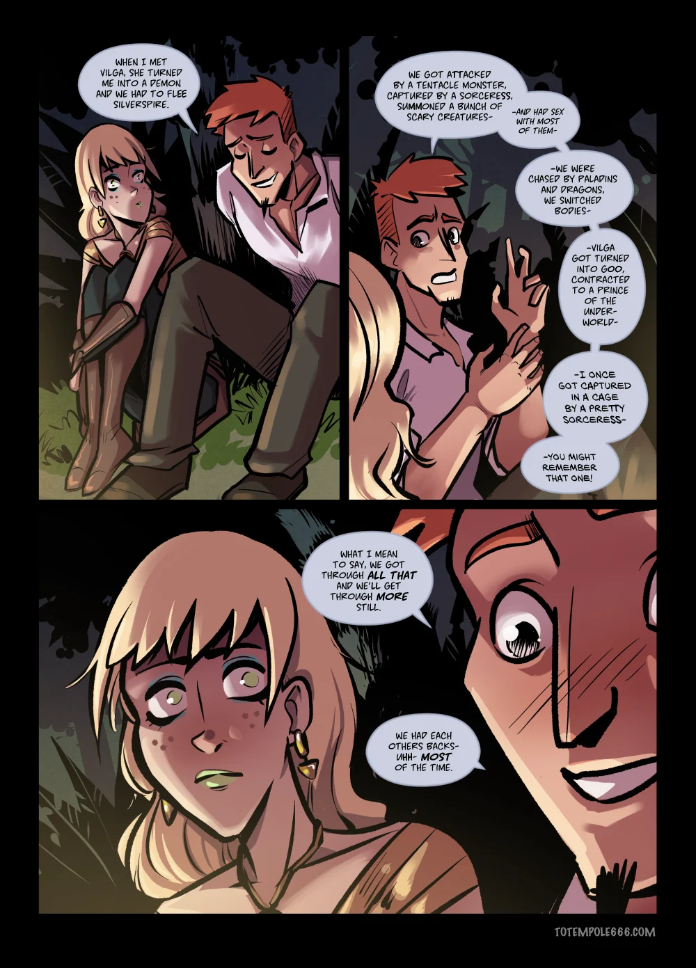 The Cummoner - 29 . The Cummoner - Double Teamed - Chapter 29 [Totempole] - Page 46